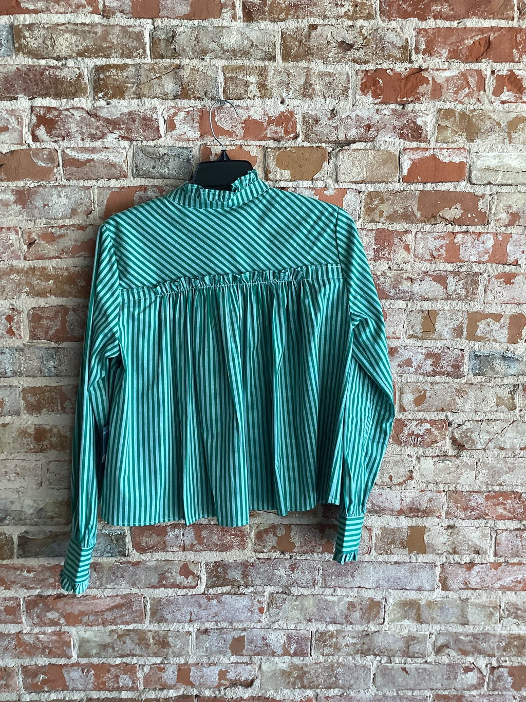 Emerald Ruffle Cropped