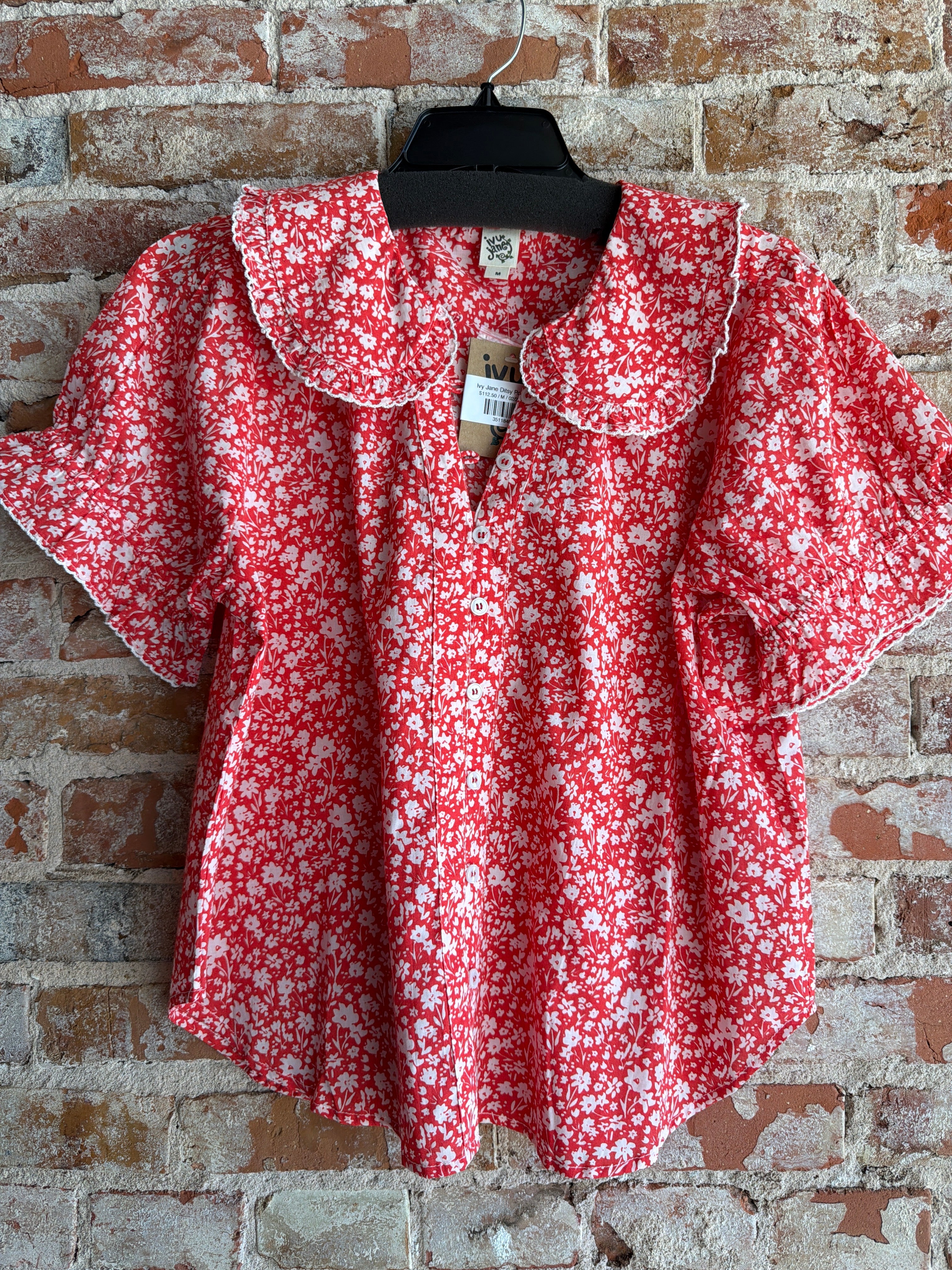 Ivy Jane Ditsy Poet Top