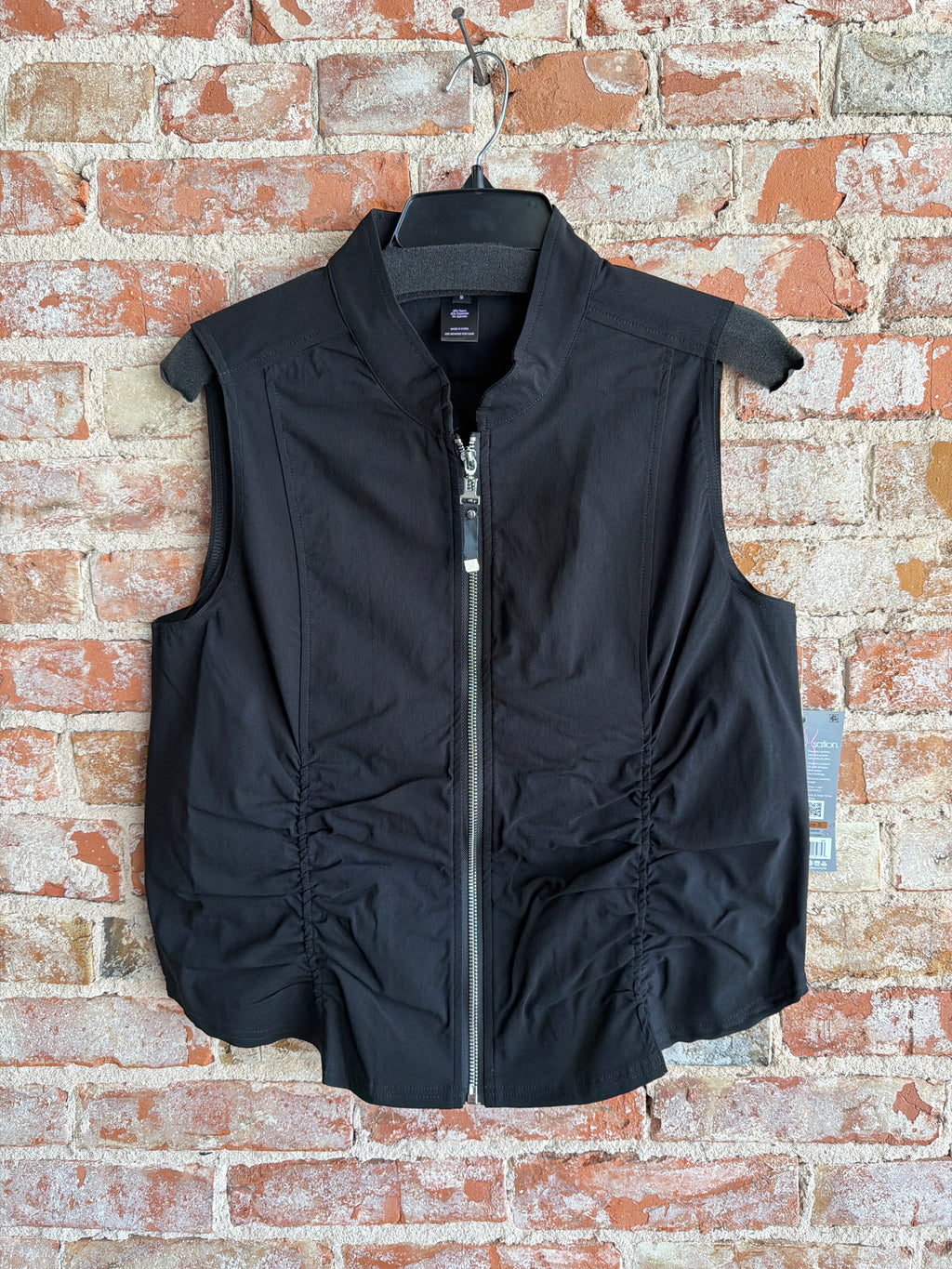 Multiples Zip Front Vest