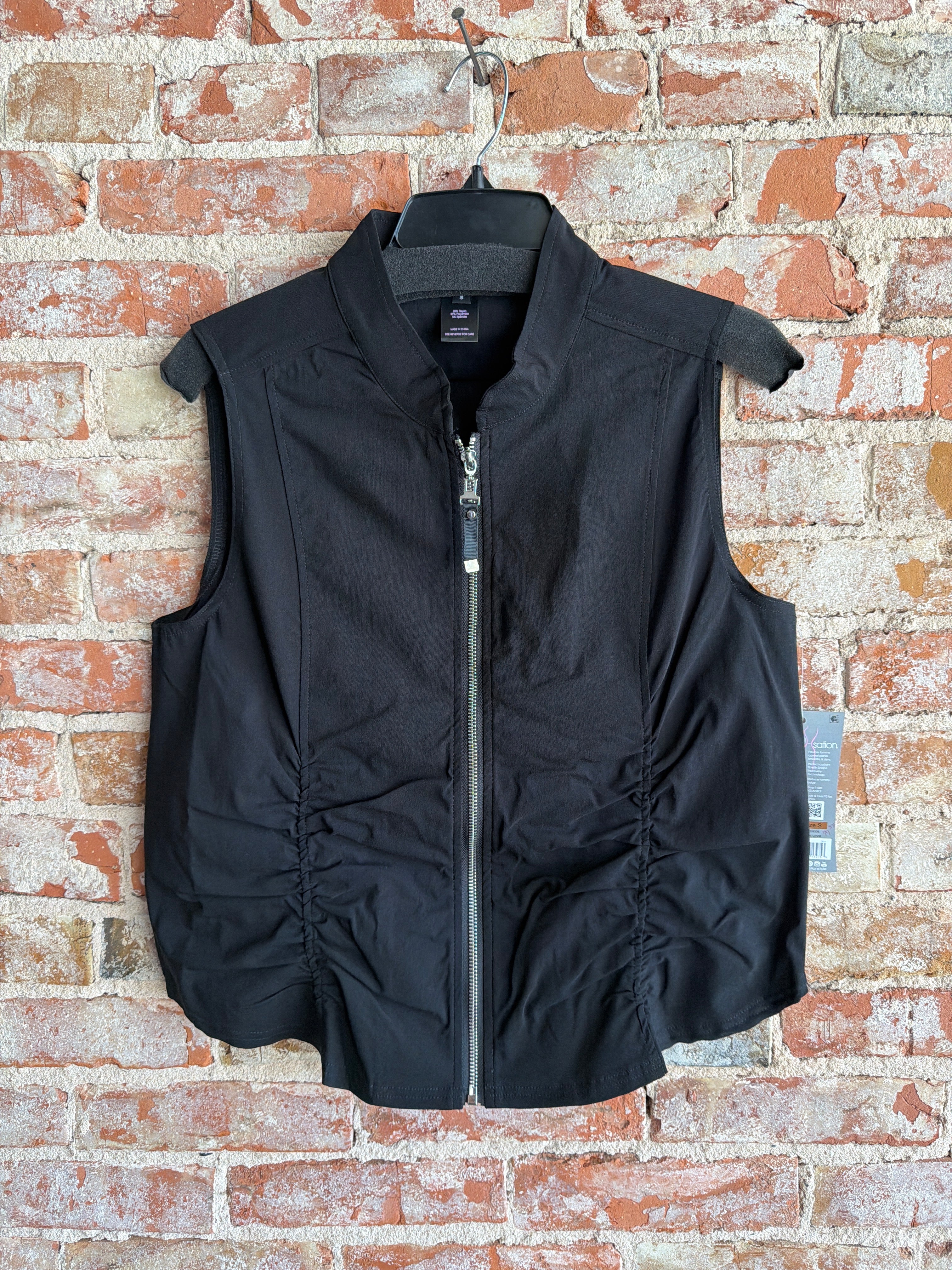 Multiples Zip Front Vest