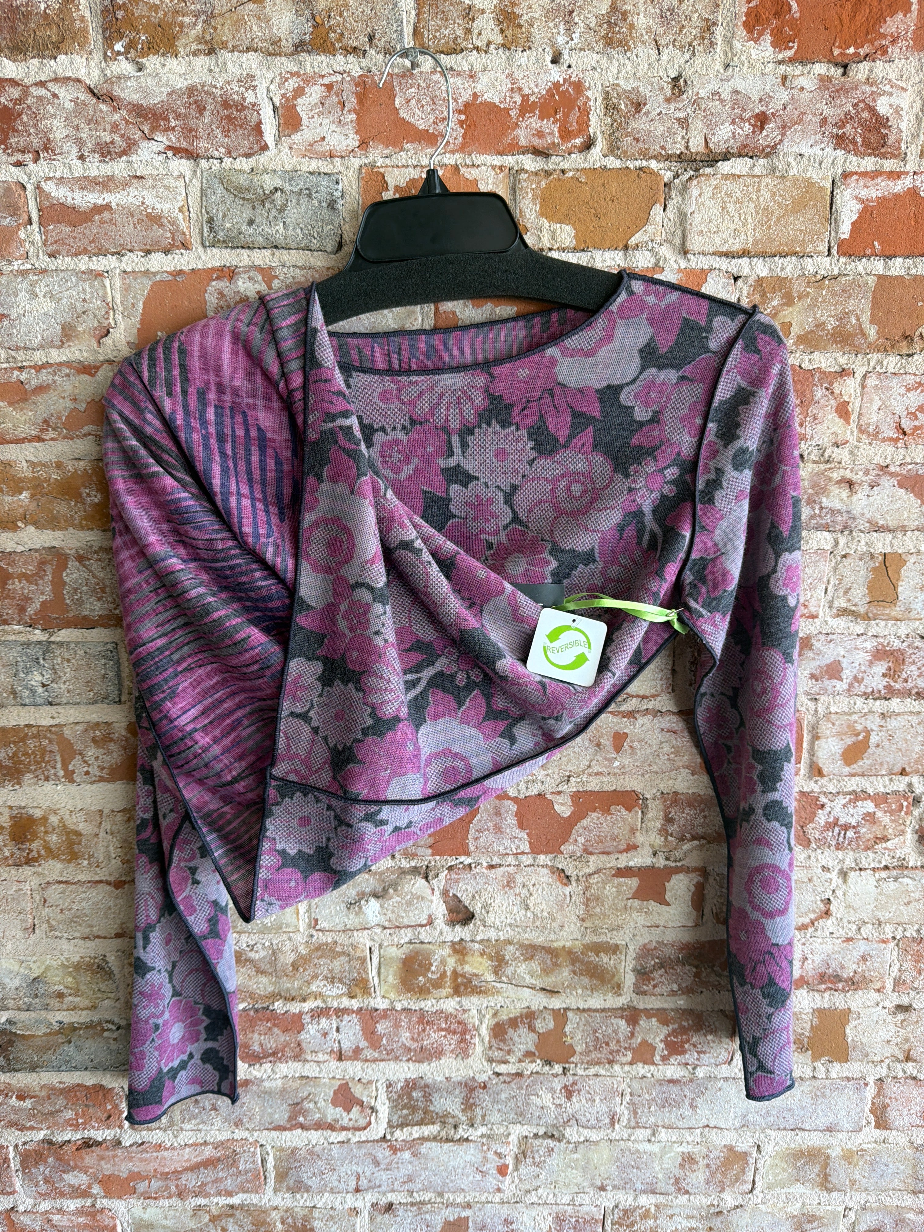 Trisha Tyler Block Pink Floral Reversible