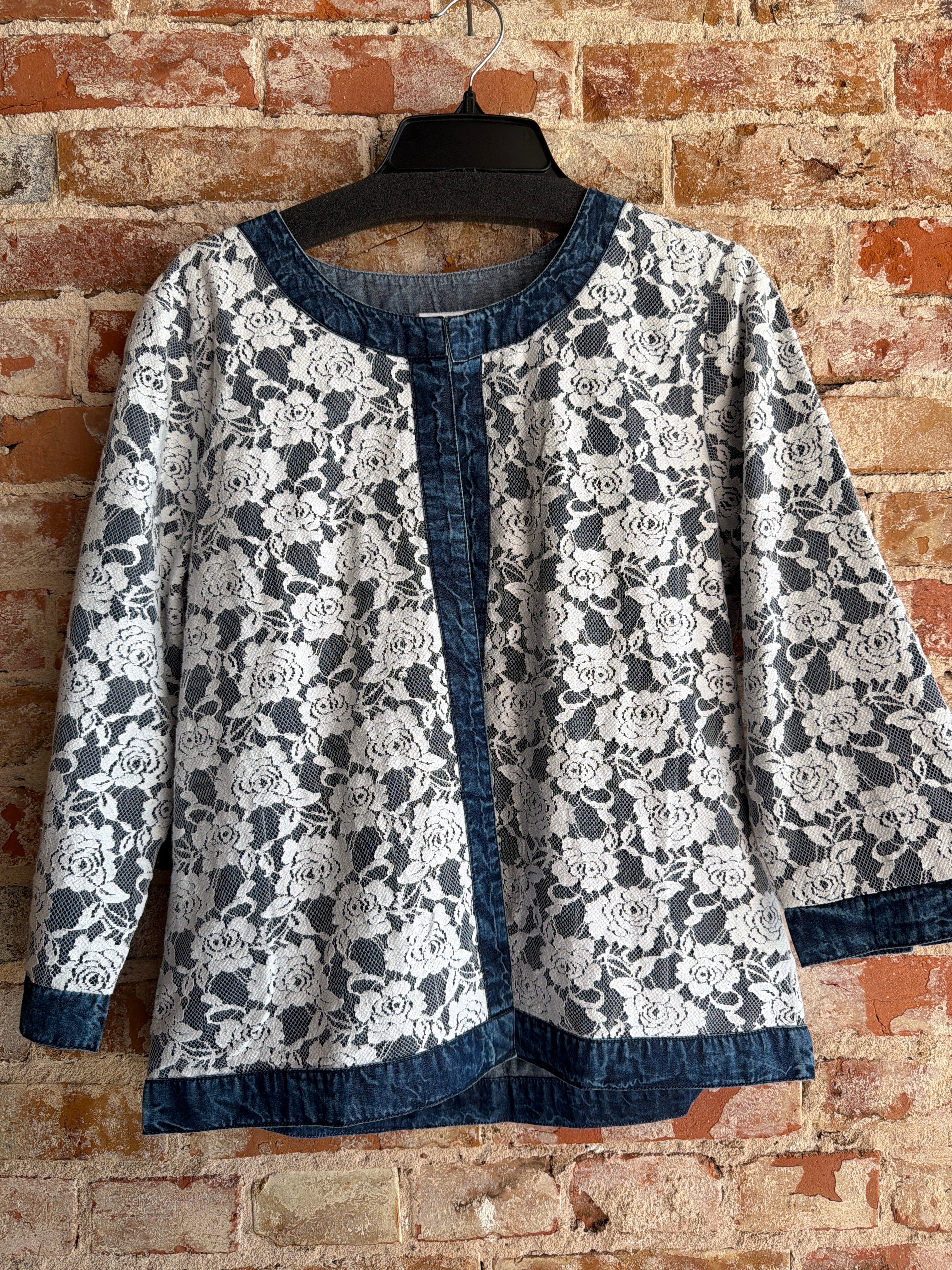 Parsley and Sage Lace Jacket