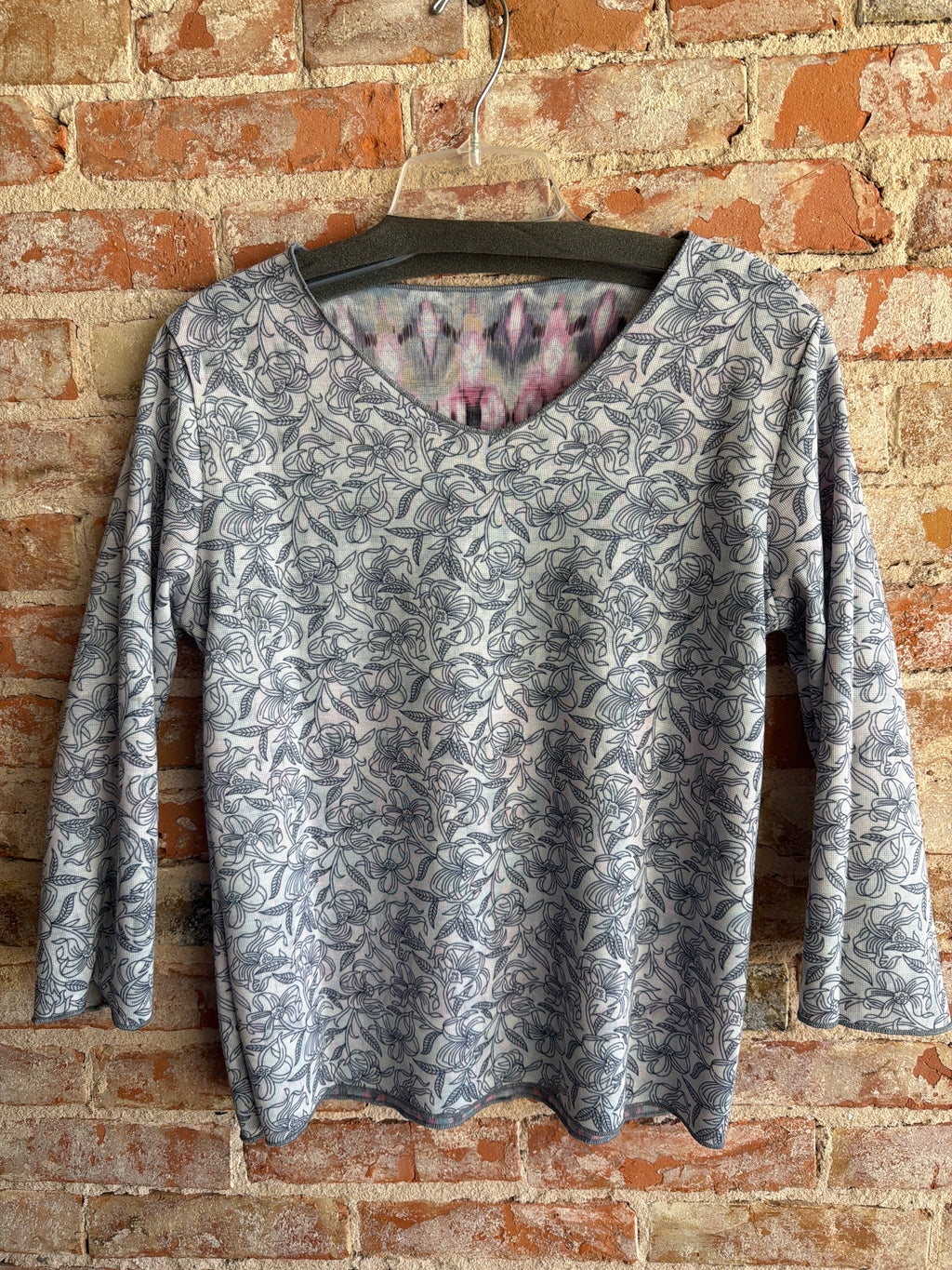 Trisha Tyler Reversible V-Neck top
