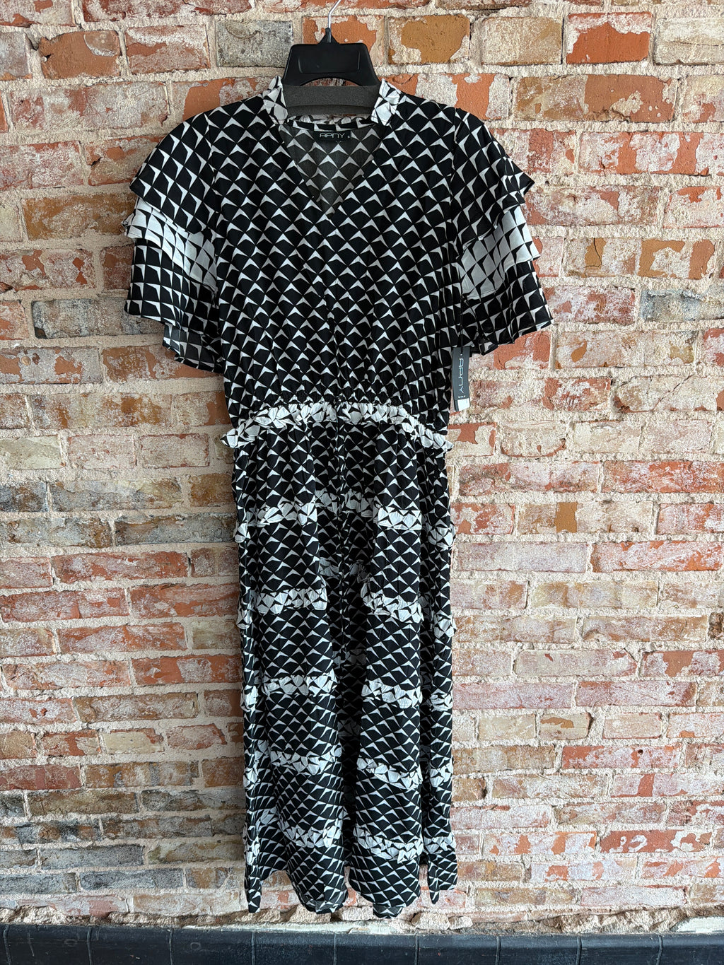 APNY Ruffle Tiered Maxi Dress