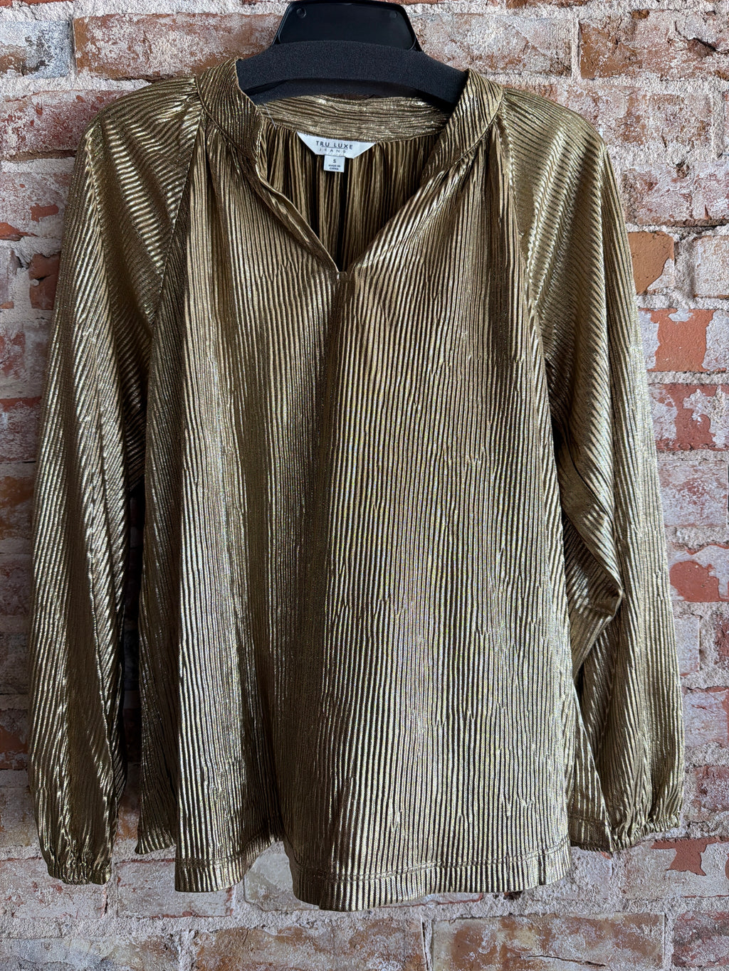 Tru Luxe Gold Top