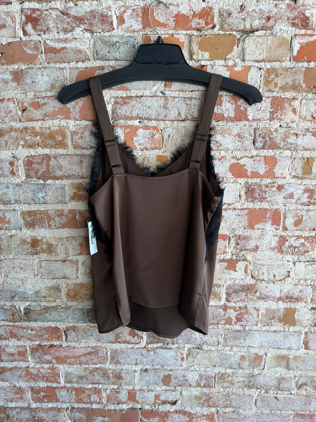Liverpool Sleeveless Tank with Lace