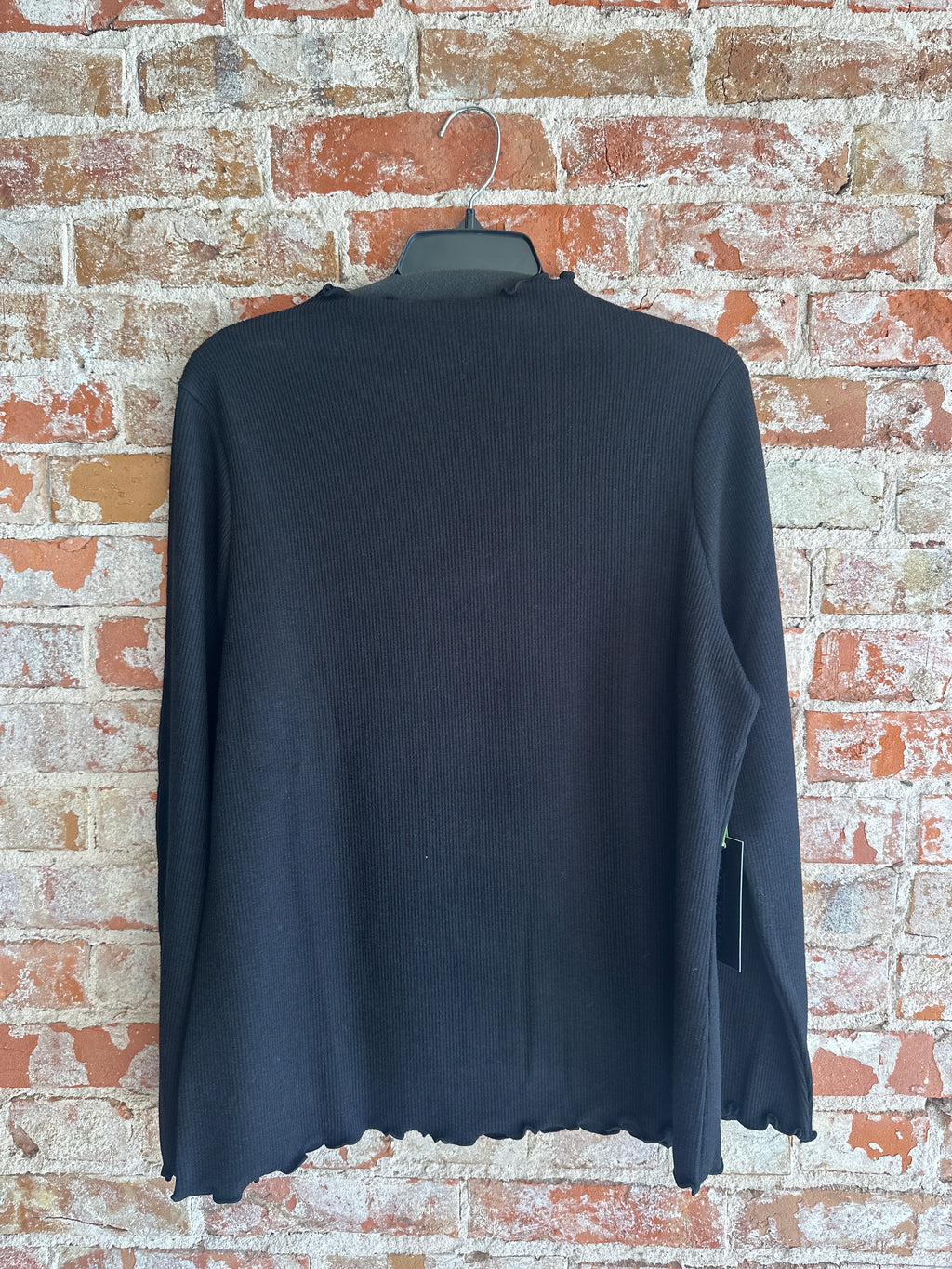 Trisha Tyler plain Black Top