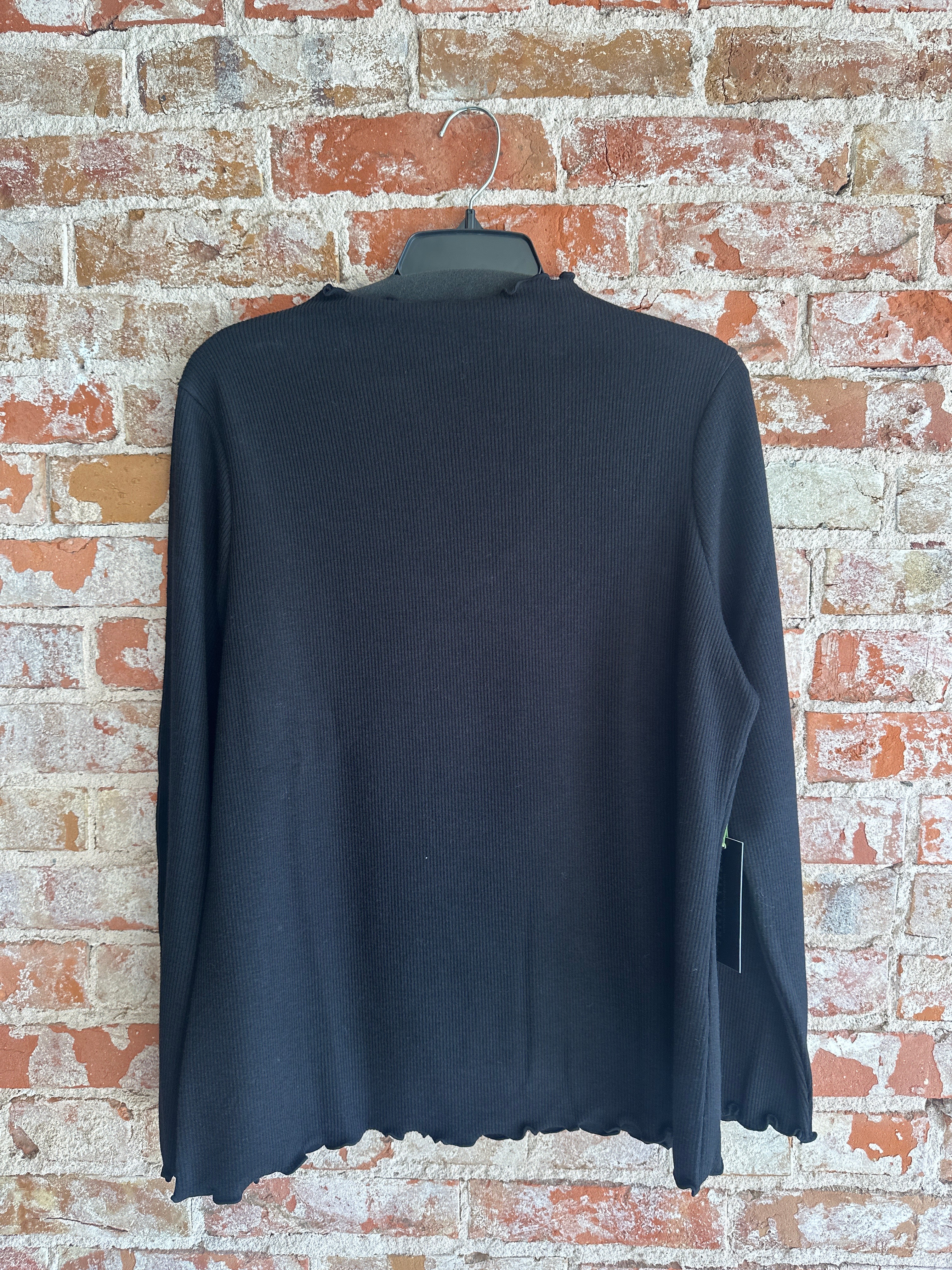 Trisha Tyler plain Black Top