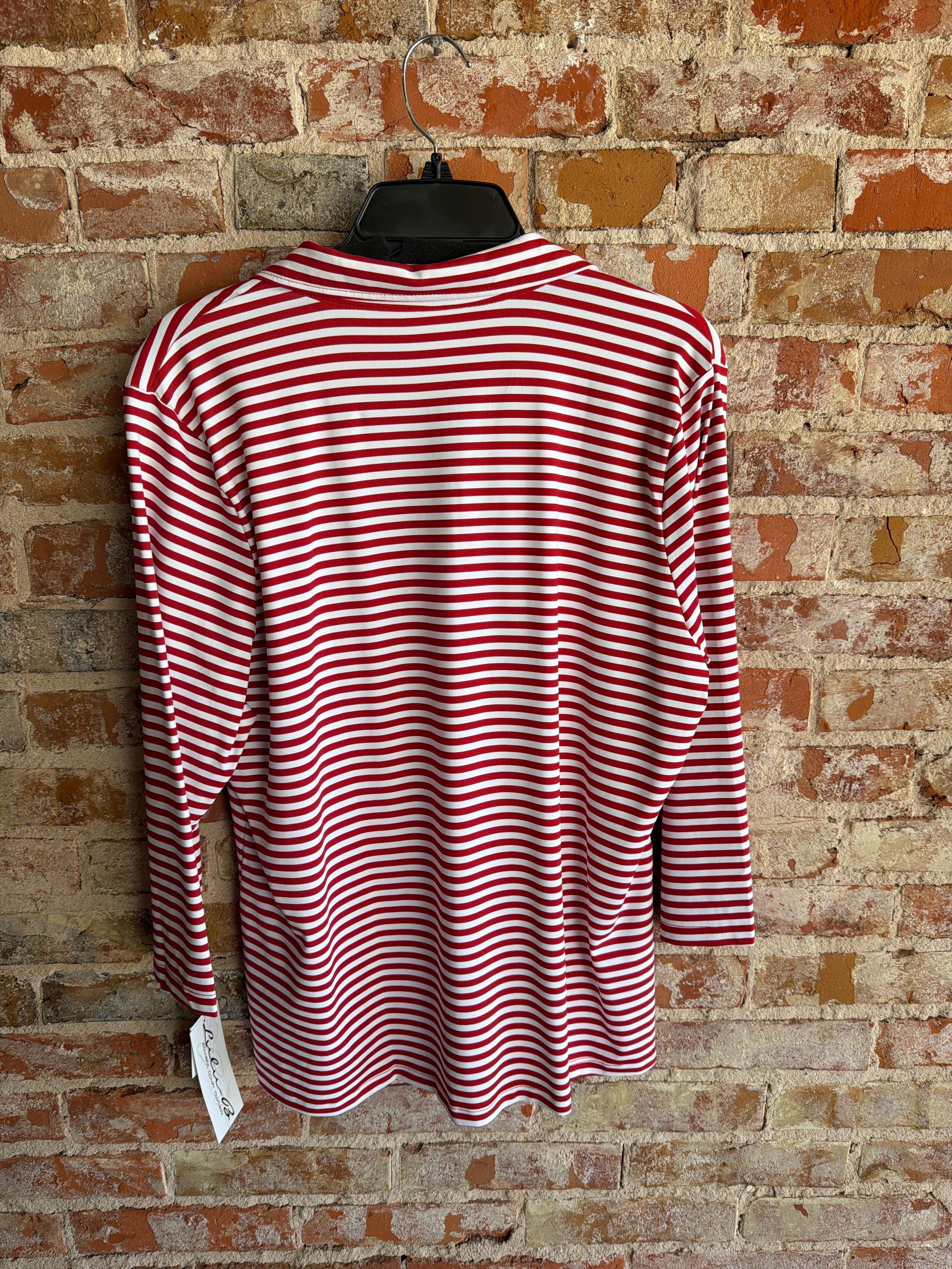 Lulu-B V-neck Stripe Top