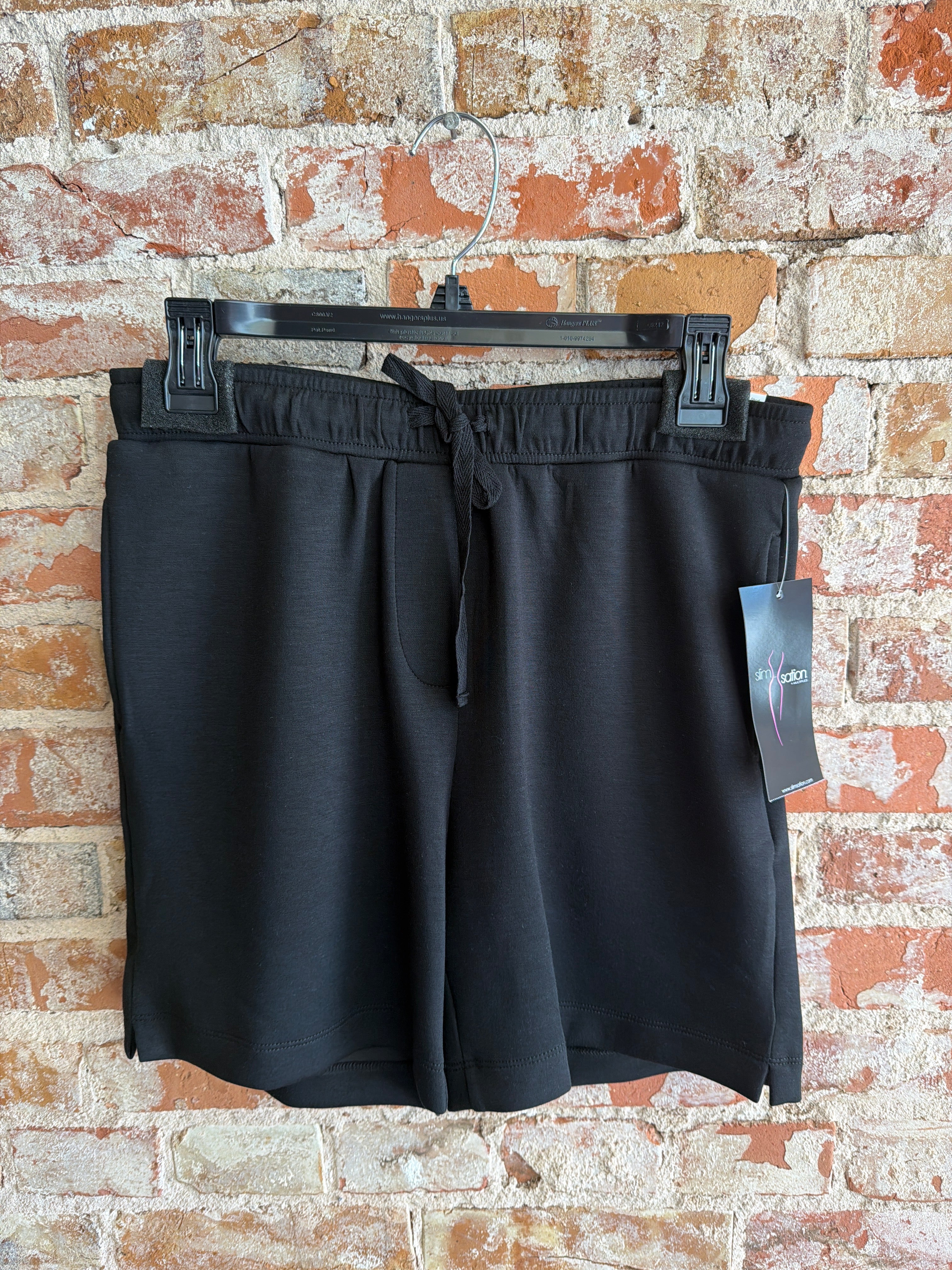 Multiples Drawstring Elastic Waist Short