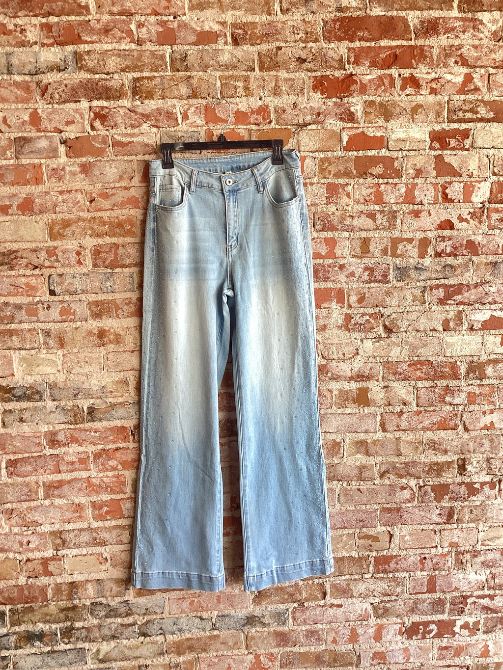 Tempo Slide Stone Wide Leg