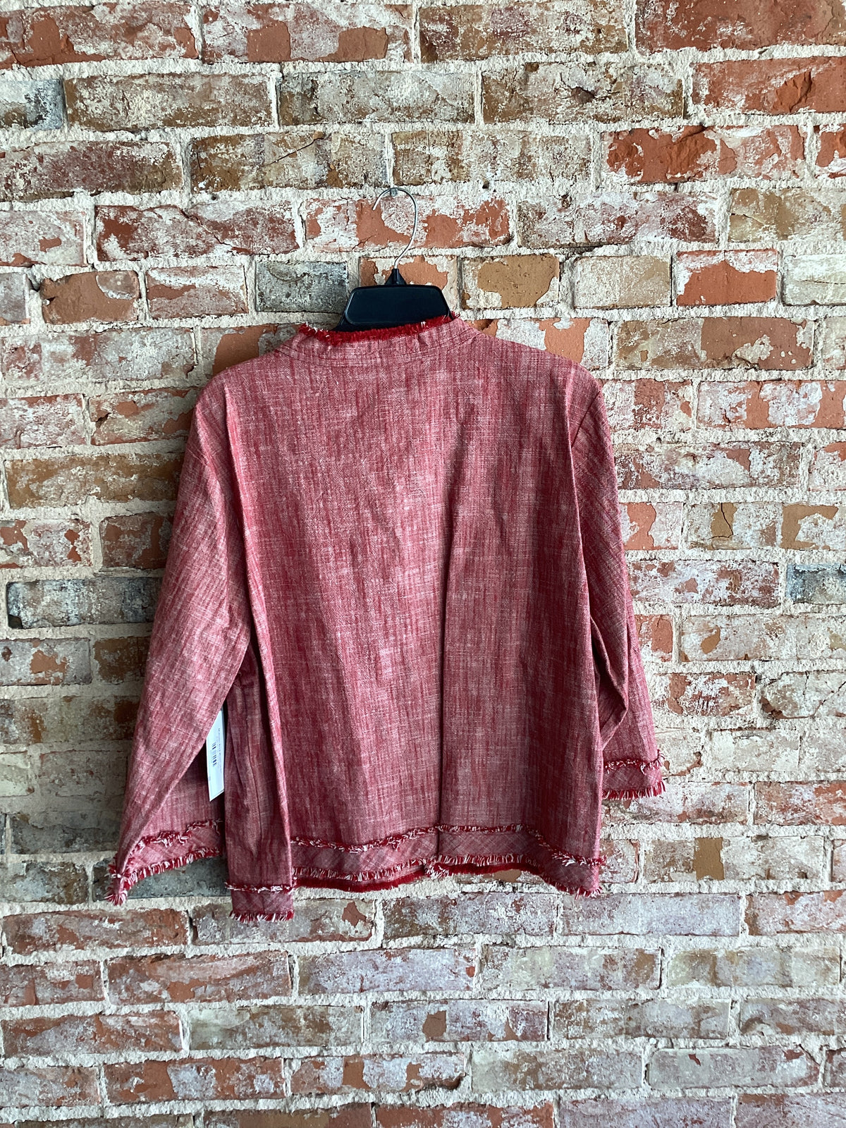 Multiples Brick Woven Jacket