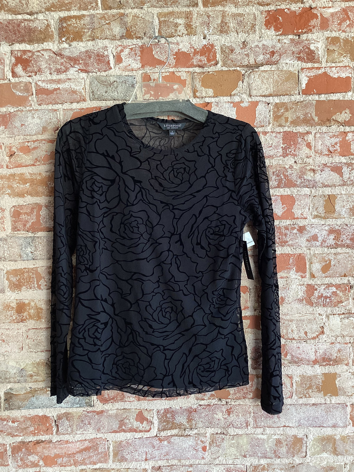 Liverpool Long Sleeve Layered Top