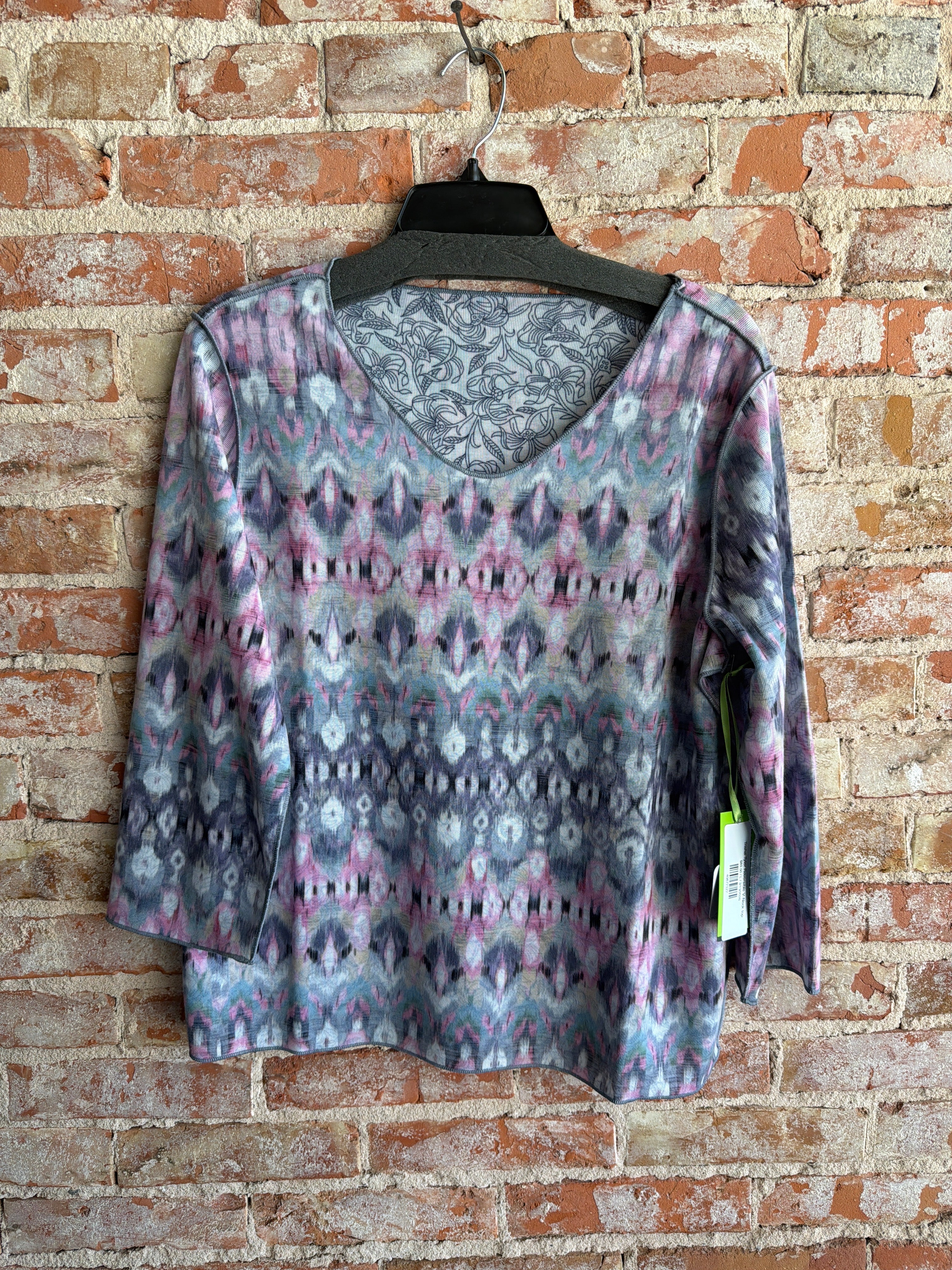 Trisha Tyler Reversible V-Neck top