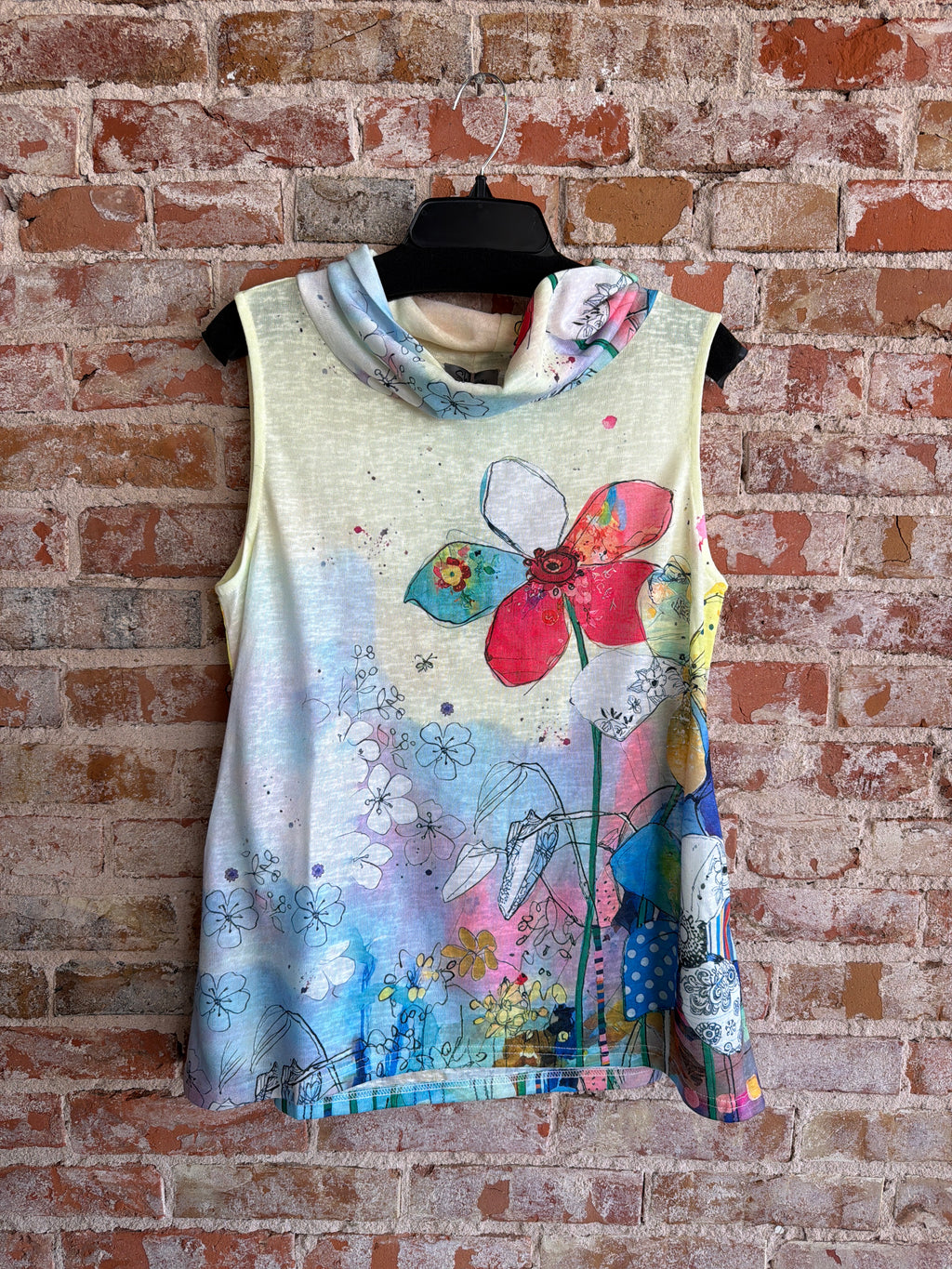 Shana Sleeveless Cowl Neck Top