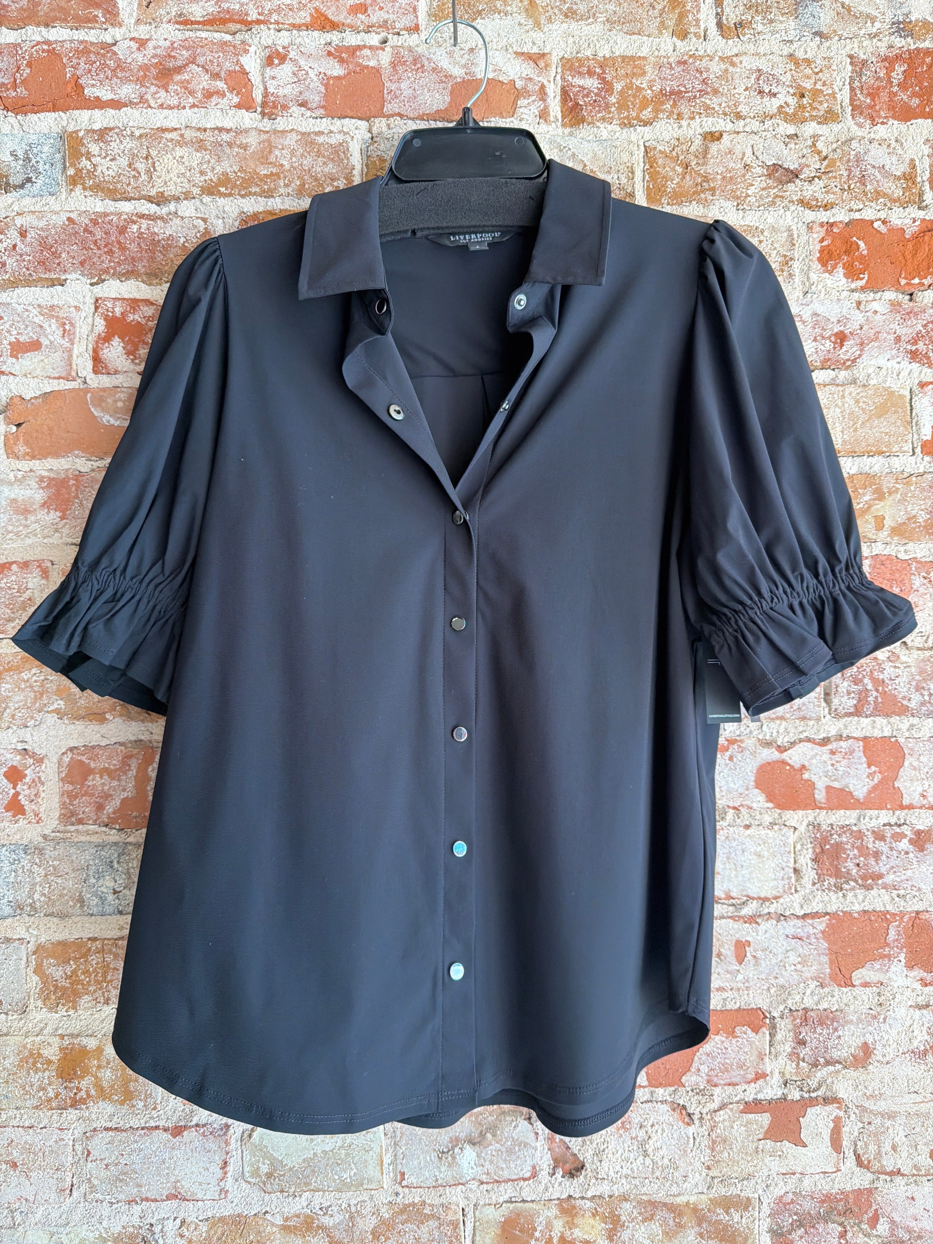 Liverpool Button Front Top