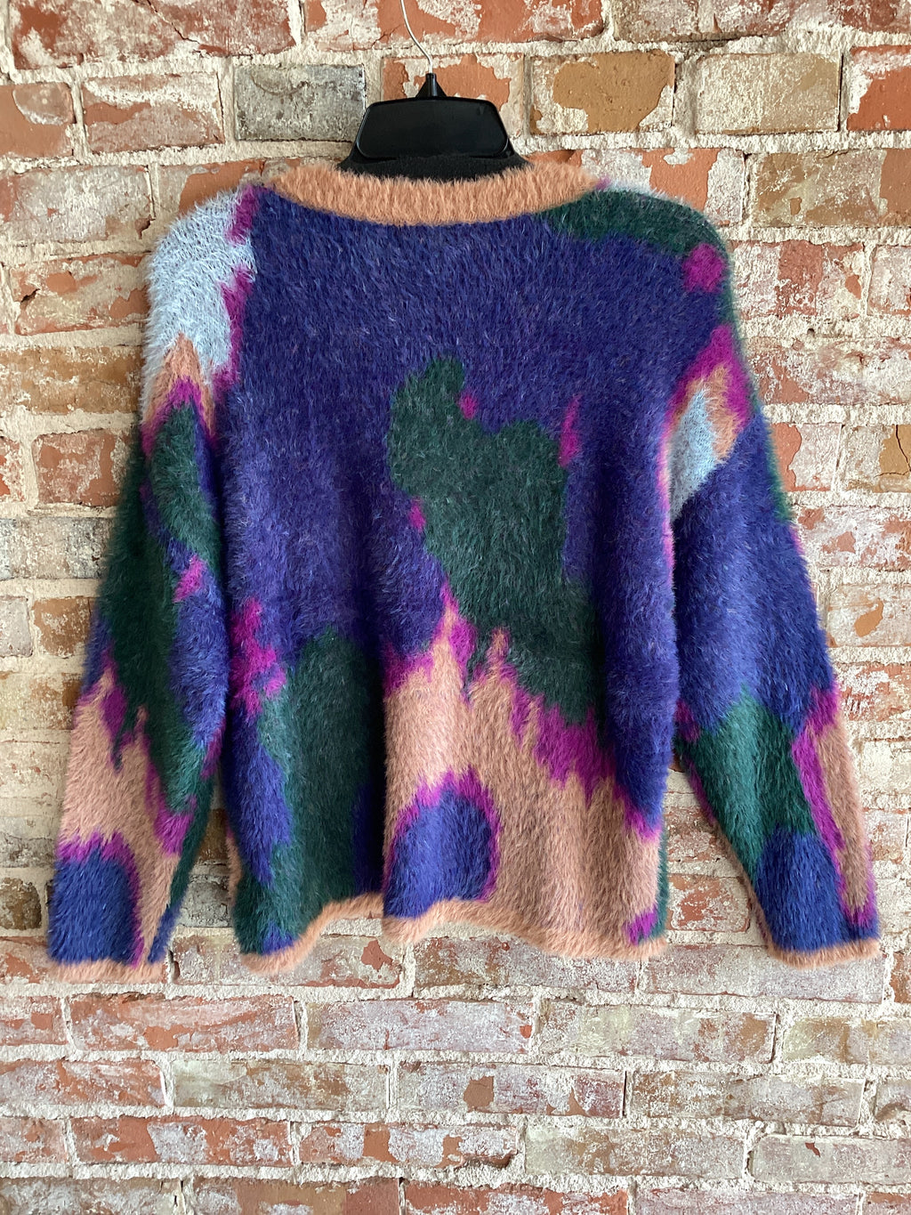 Ethyl Pullover Splash Print Top