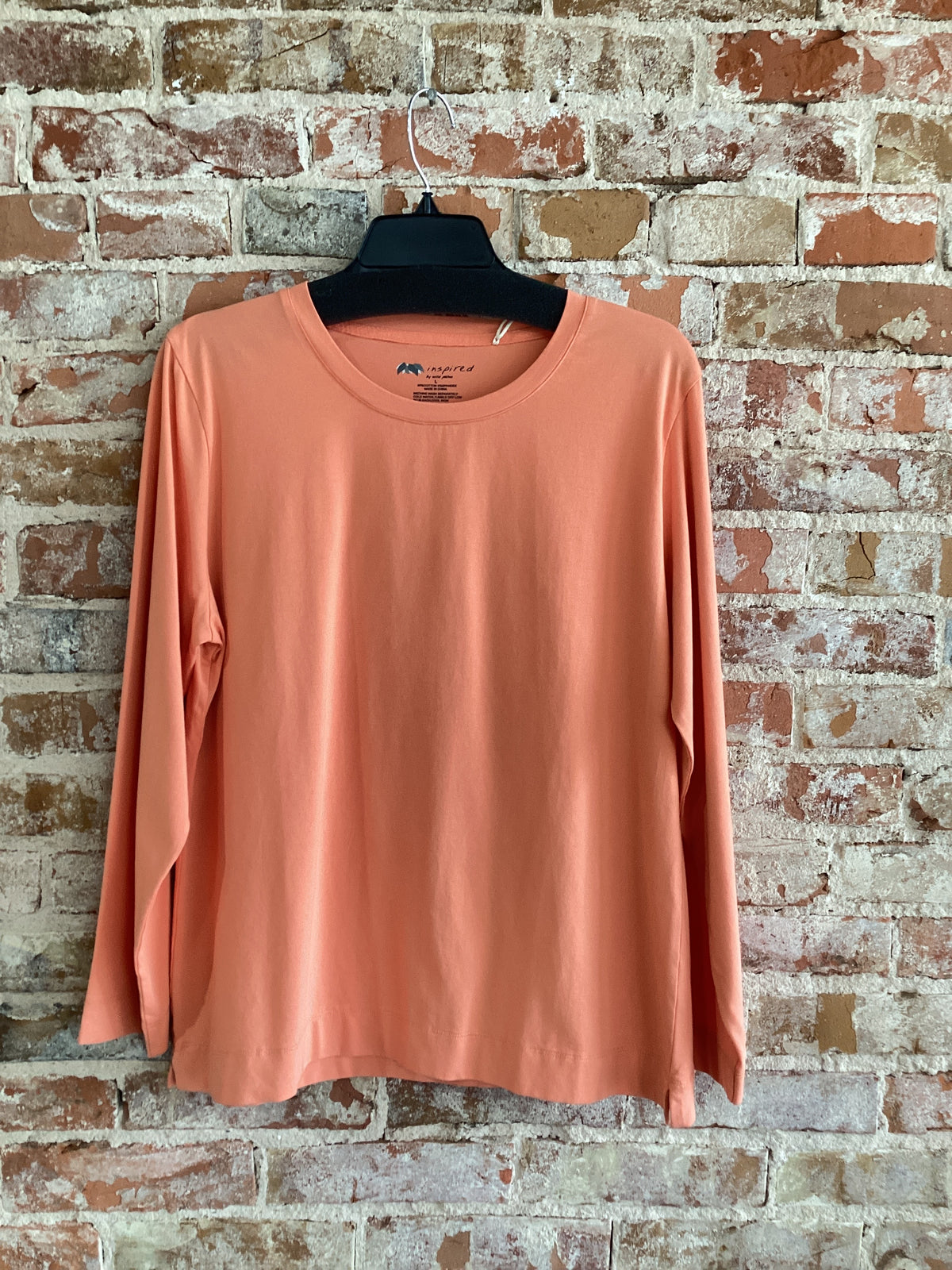 Inspired Long Sleeve Neck Top