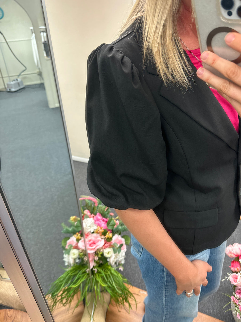 Liverpool Balloon Sleeve Blazer