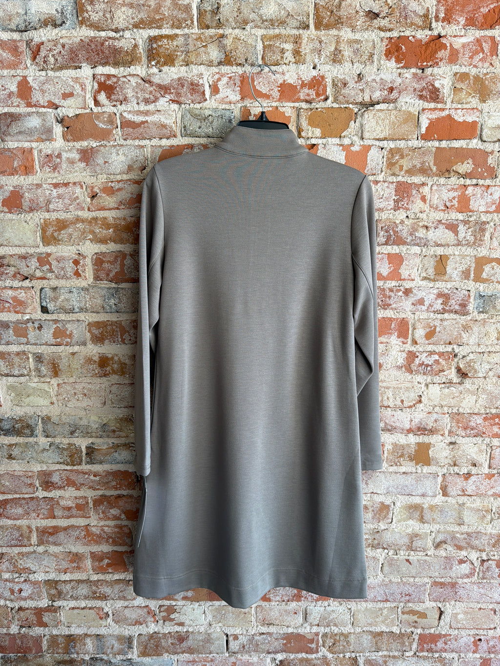 Lulu-B Grey 1/2 Zip Dress