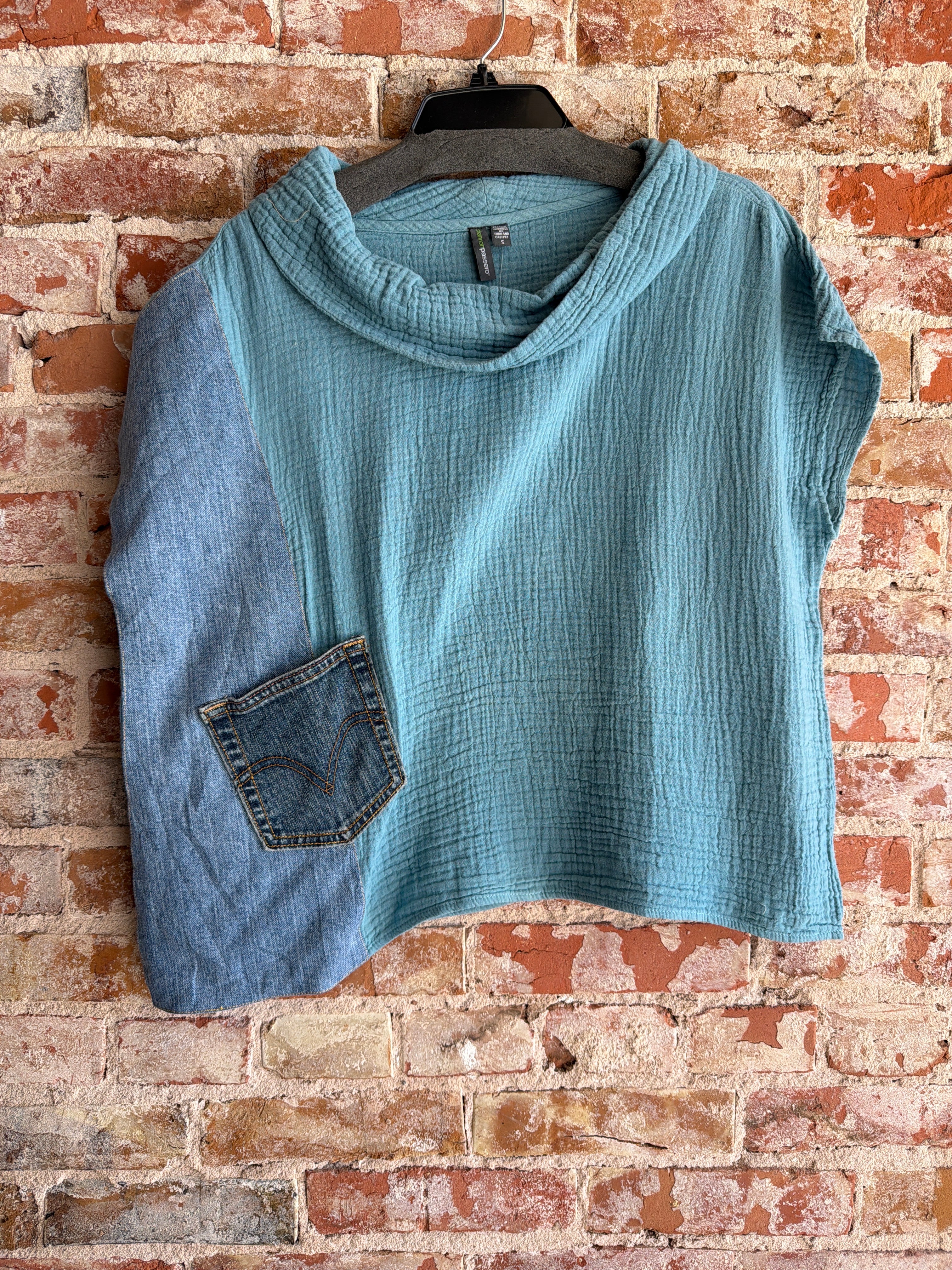 Shannon Passero Tide Blue Valetta Top