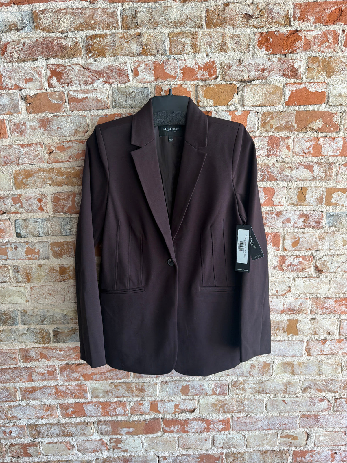 Liverpool Brown Fit & Flare Blazer