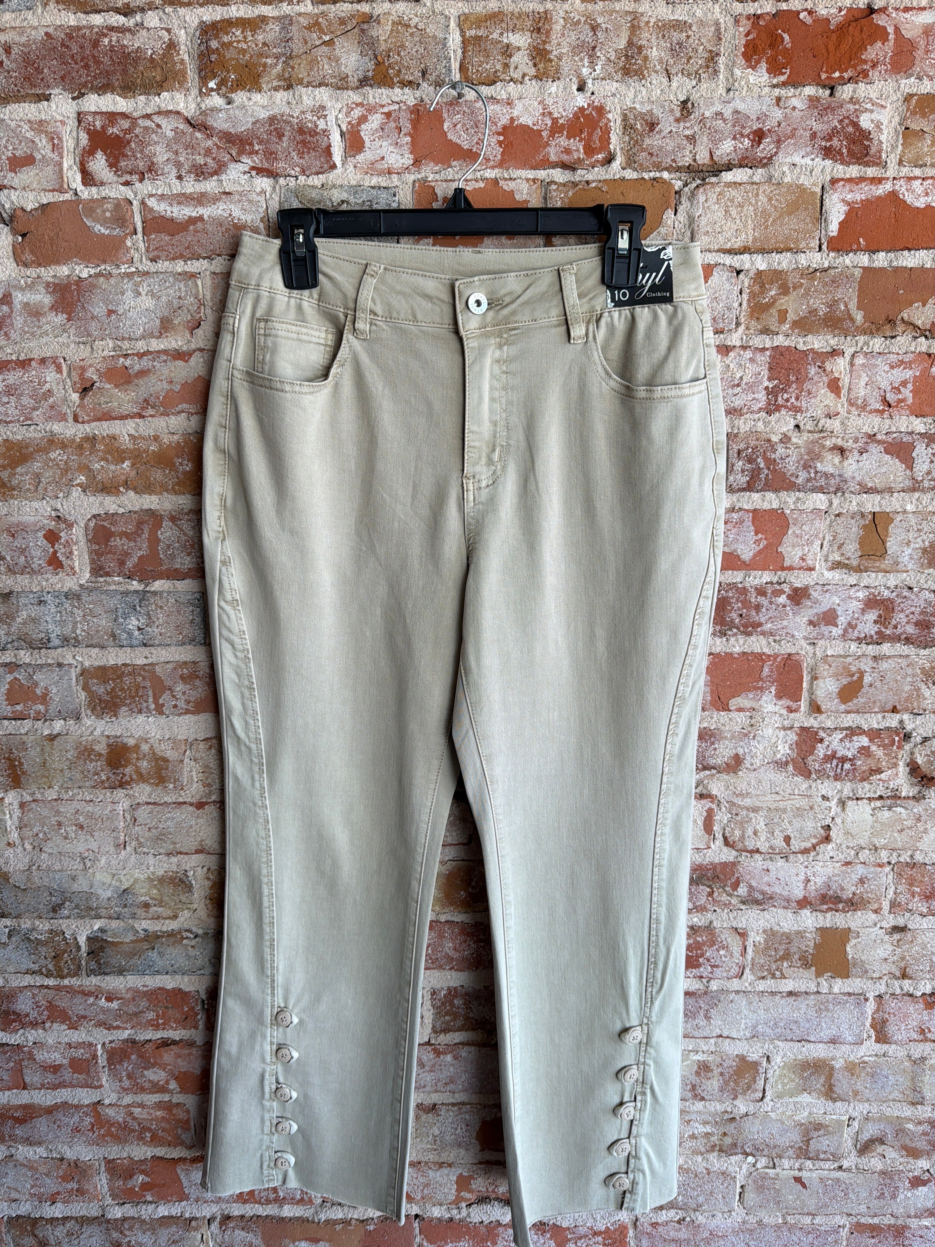 Ethyl Button Pant