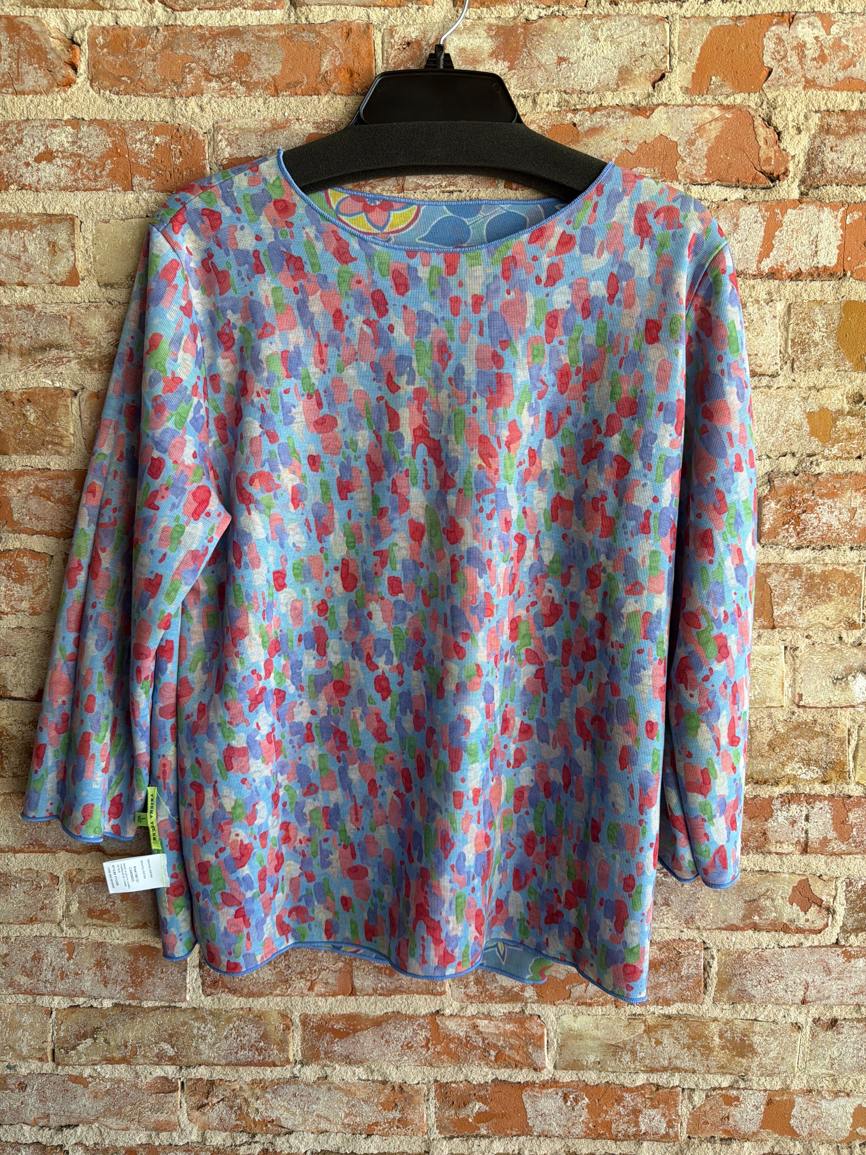 Trisha Tyler Reversible Crewneck Top