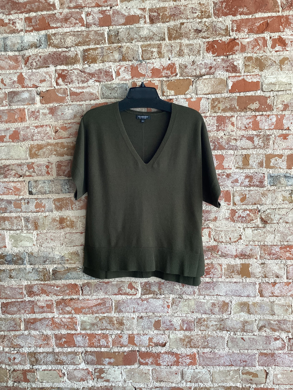 Liverpool Shrt SLV Vneck Dolma