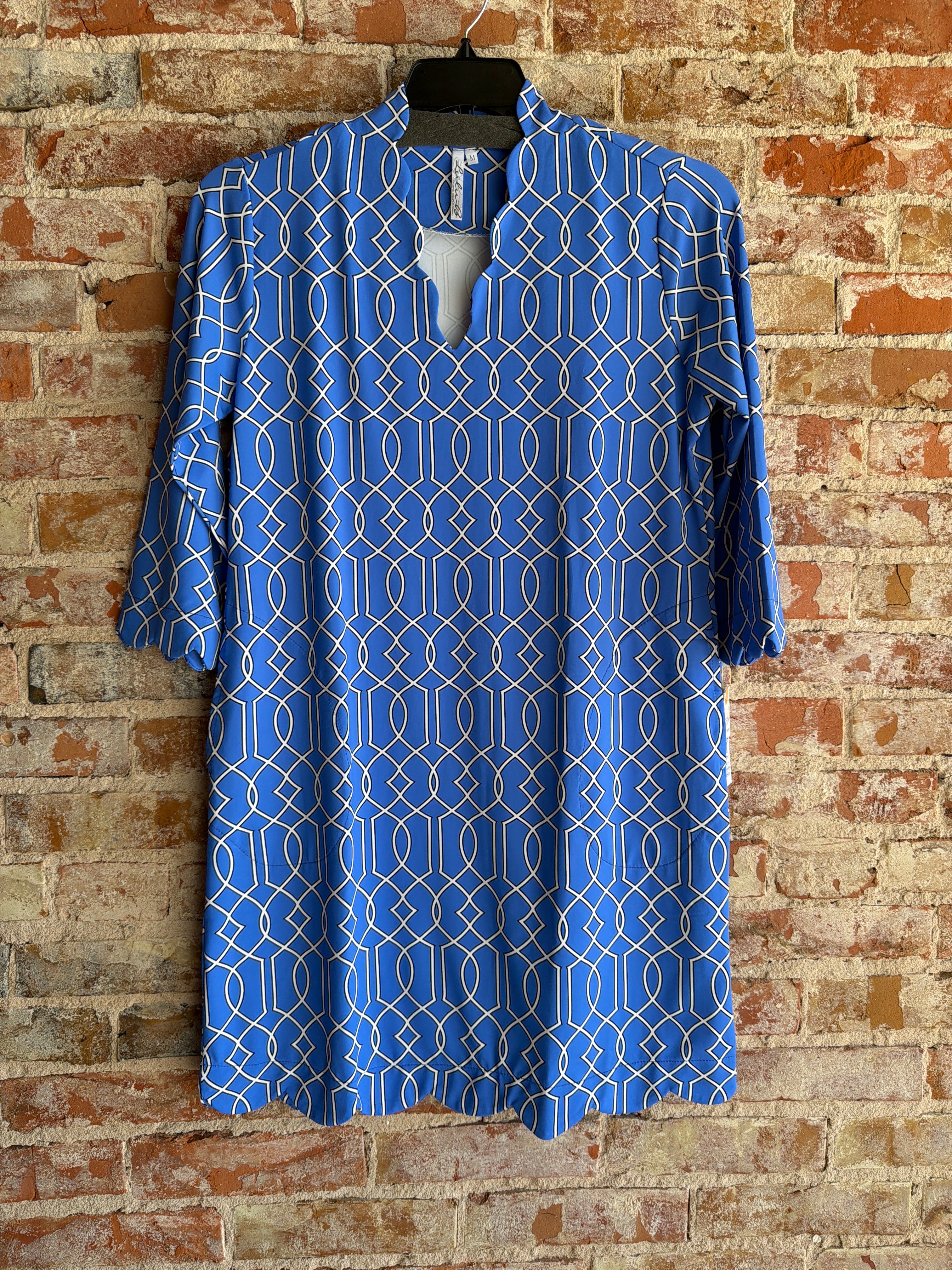 Lulu-B Scallop Collar Dress