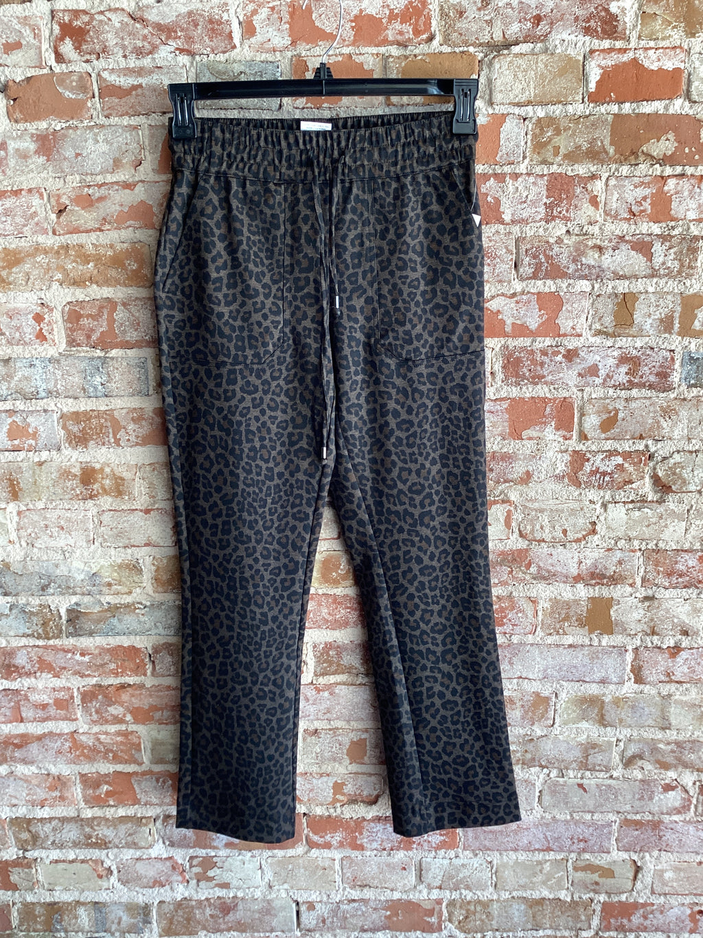 Tribal Pull On Leopard Ankle Pant