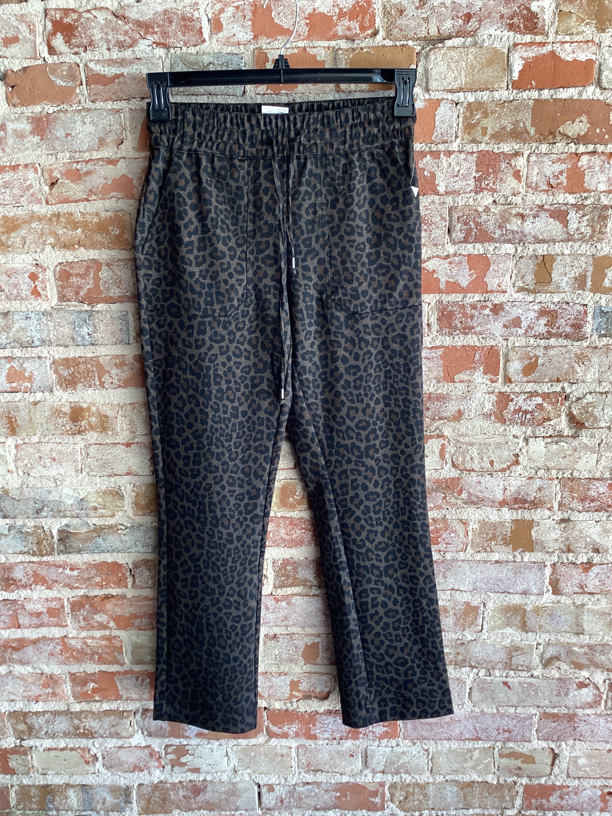 Tribal Pull On Leopard Ankle Pant