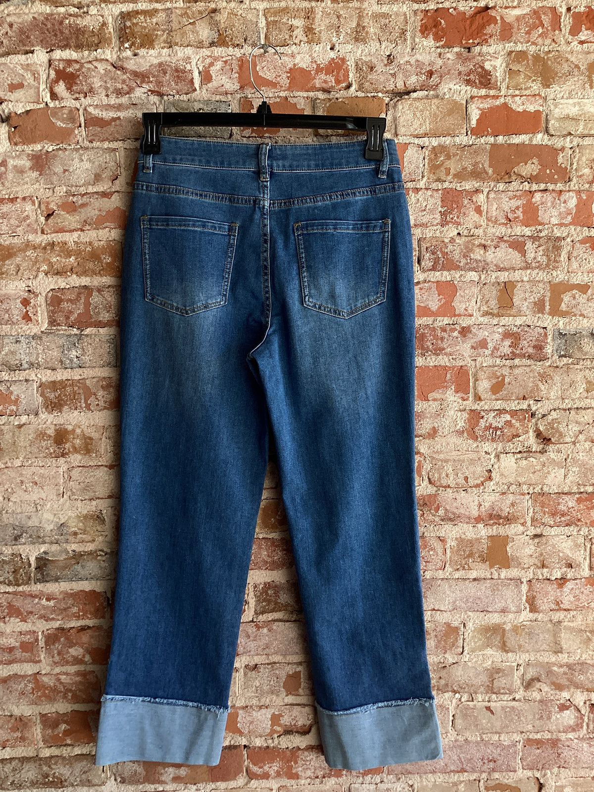 Habitat Stretch Denim Embroidered Cuff Jean