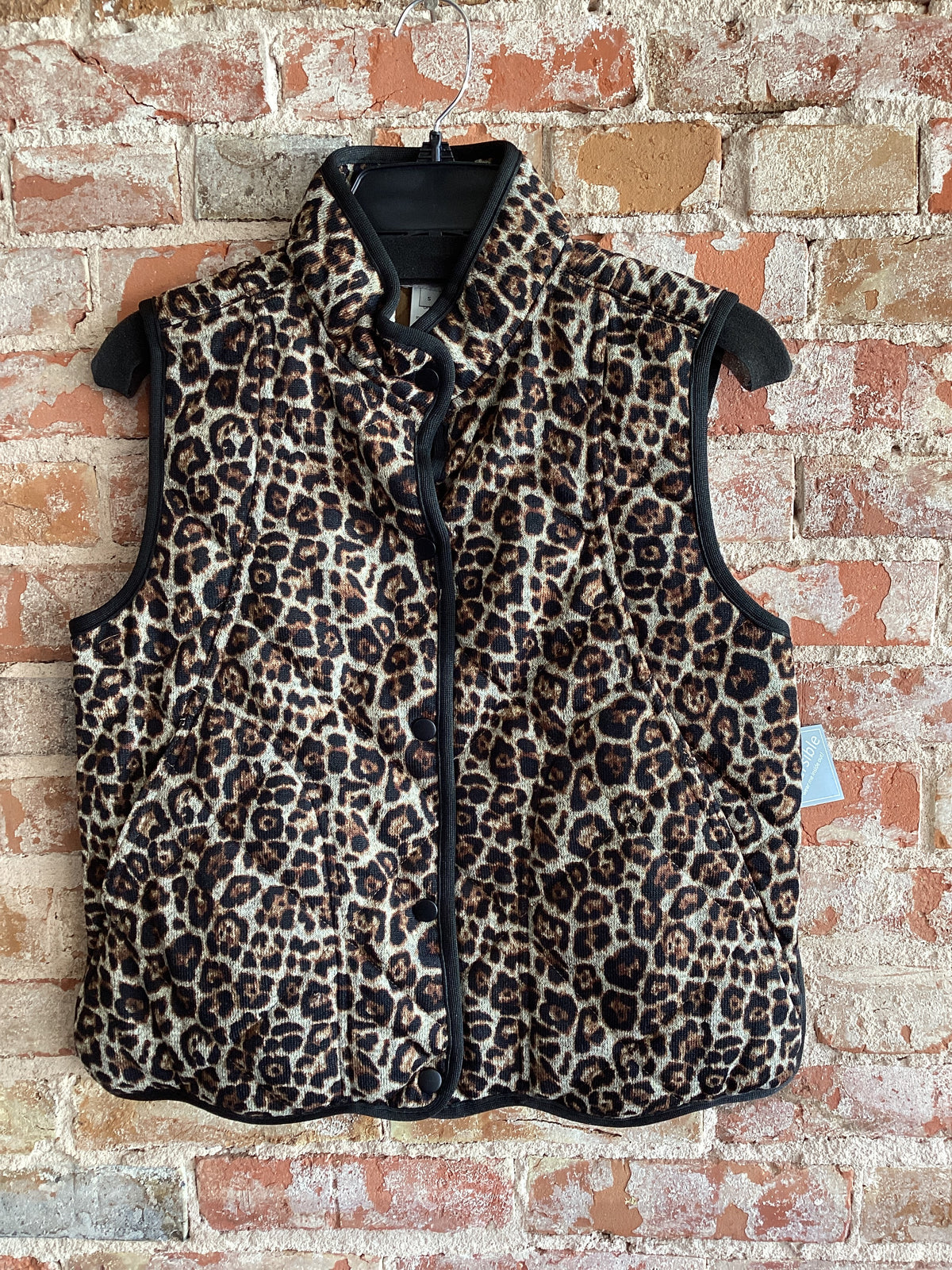 Multiples Reversible Woven/Puffer Vest
