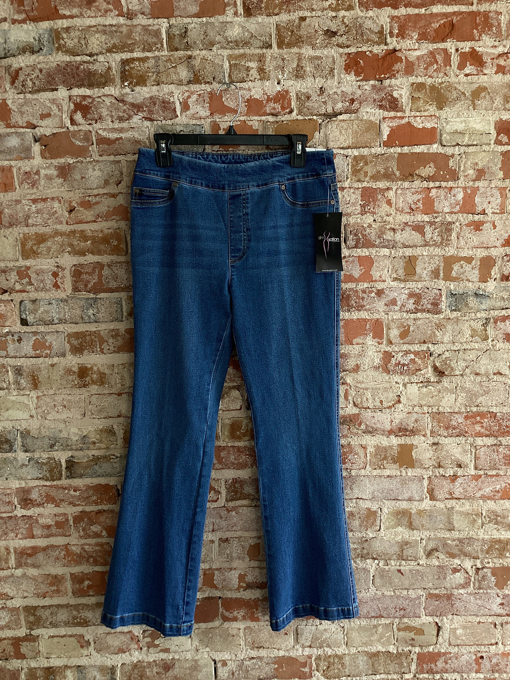 Multiples Woven Flare P/O Jean