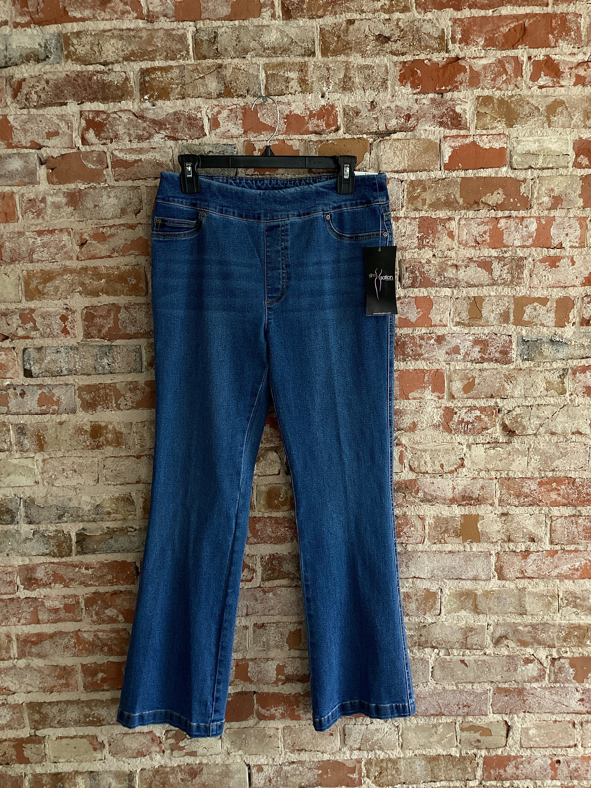 Multiples Woven Flare P/O Jean