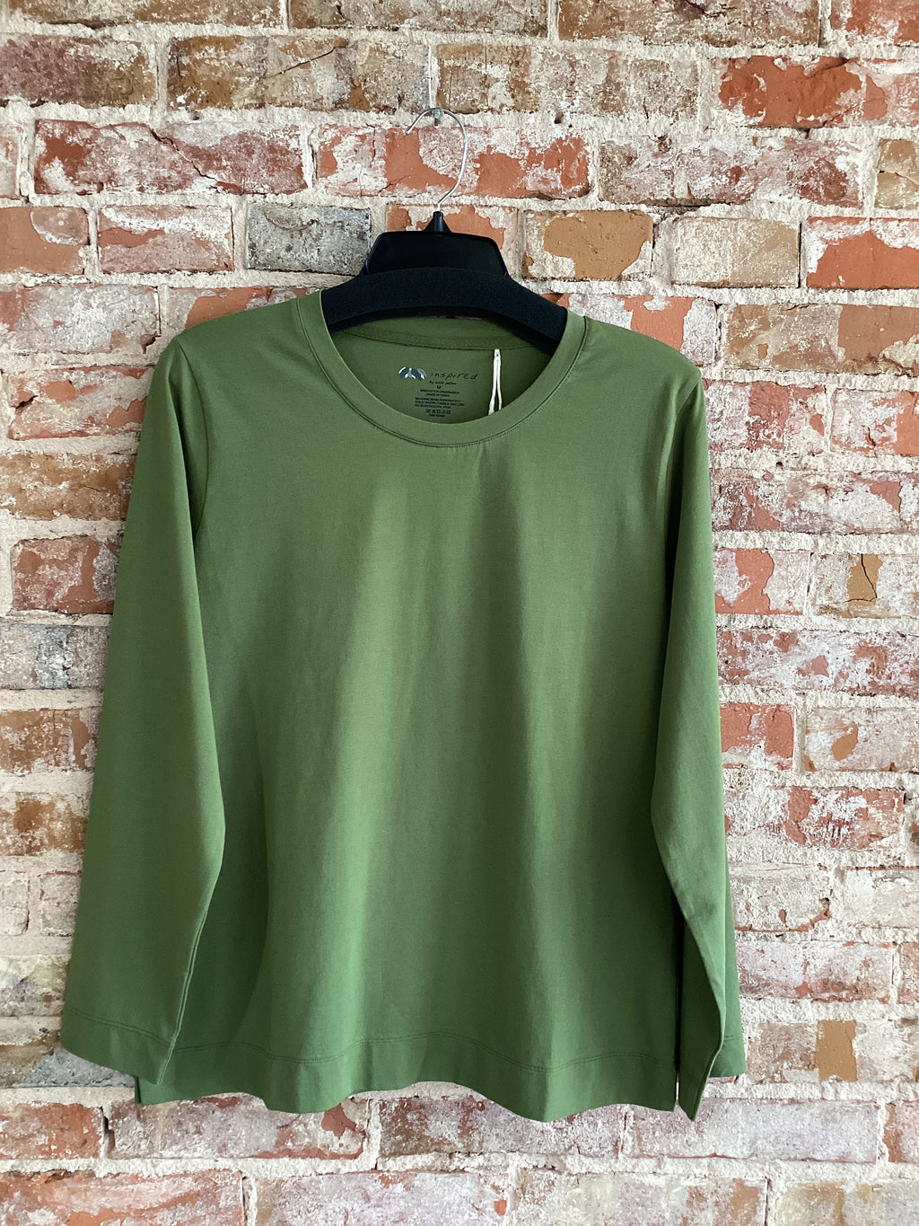Inspired Long Sleeve Neck Top
