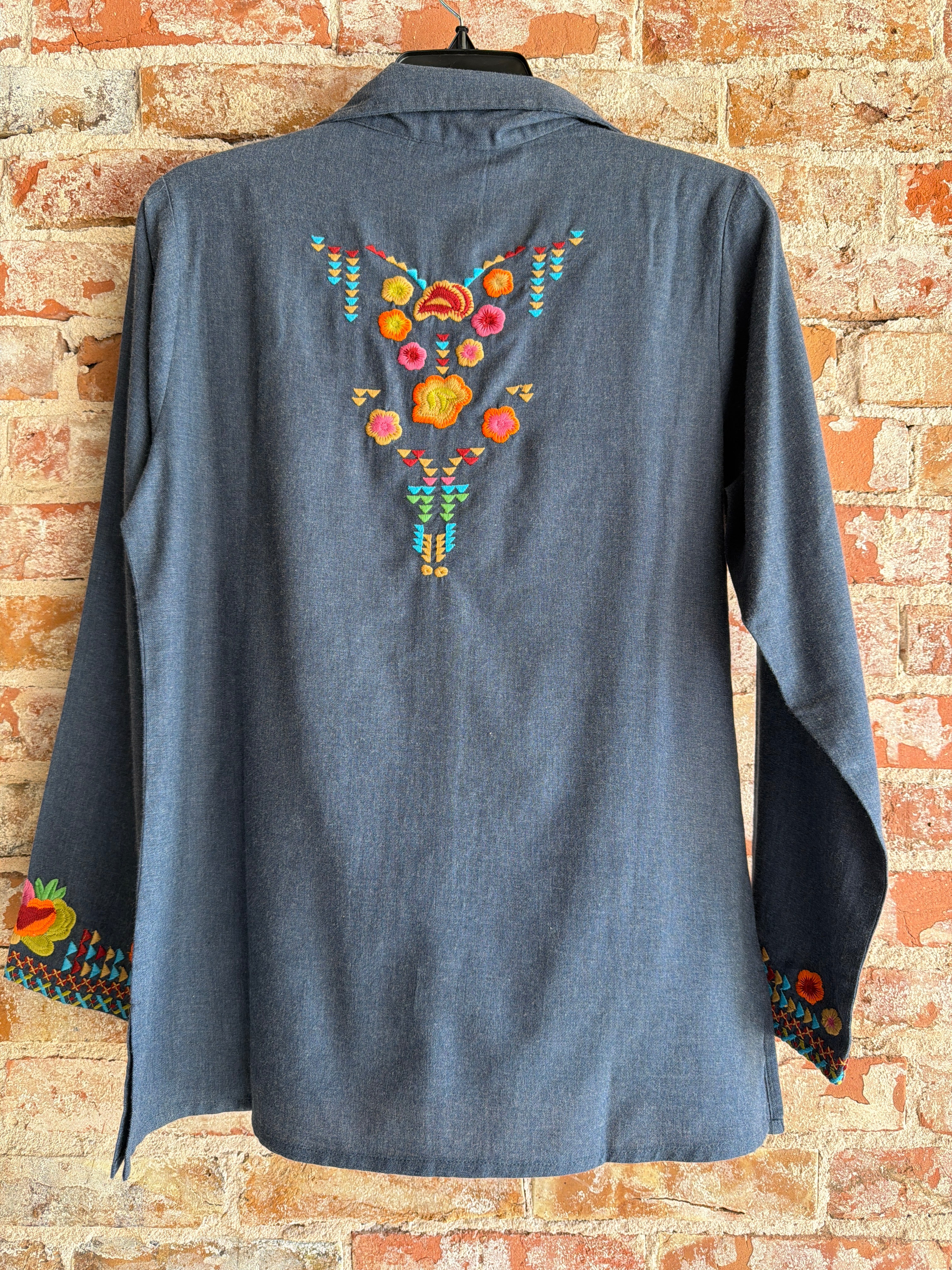 Parsley & Sage Button Up Top