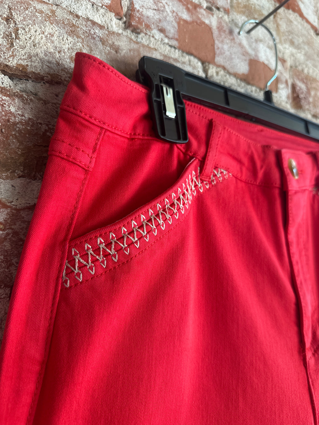 Tribal Red Jeans