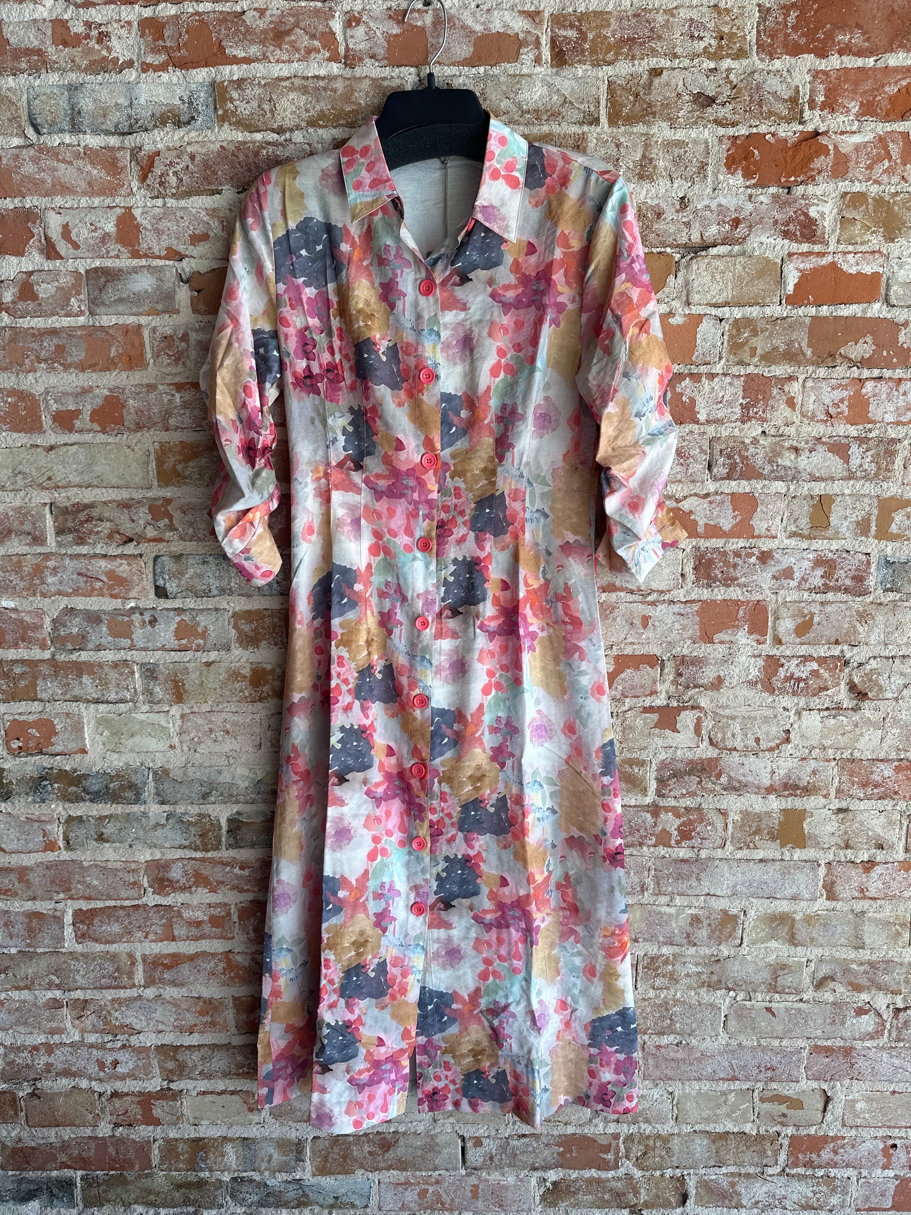 Shana Button Down Dress