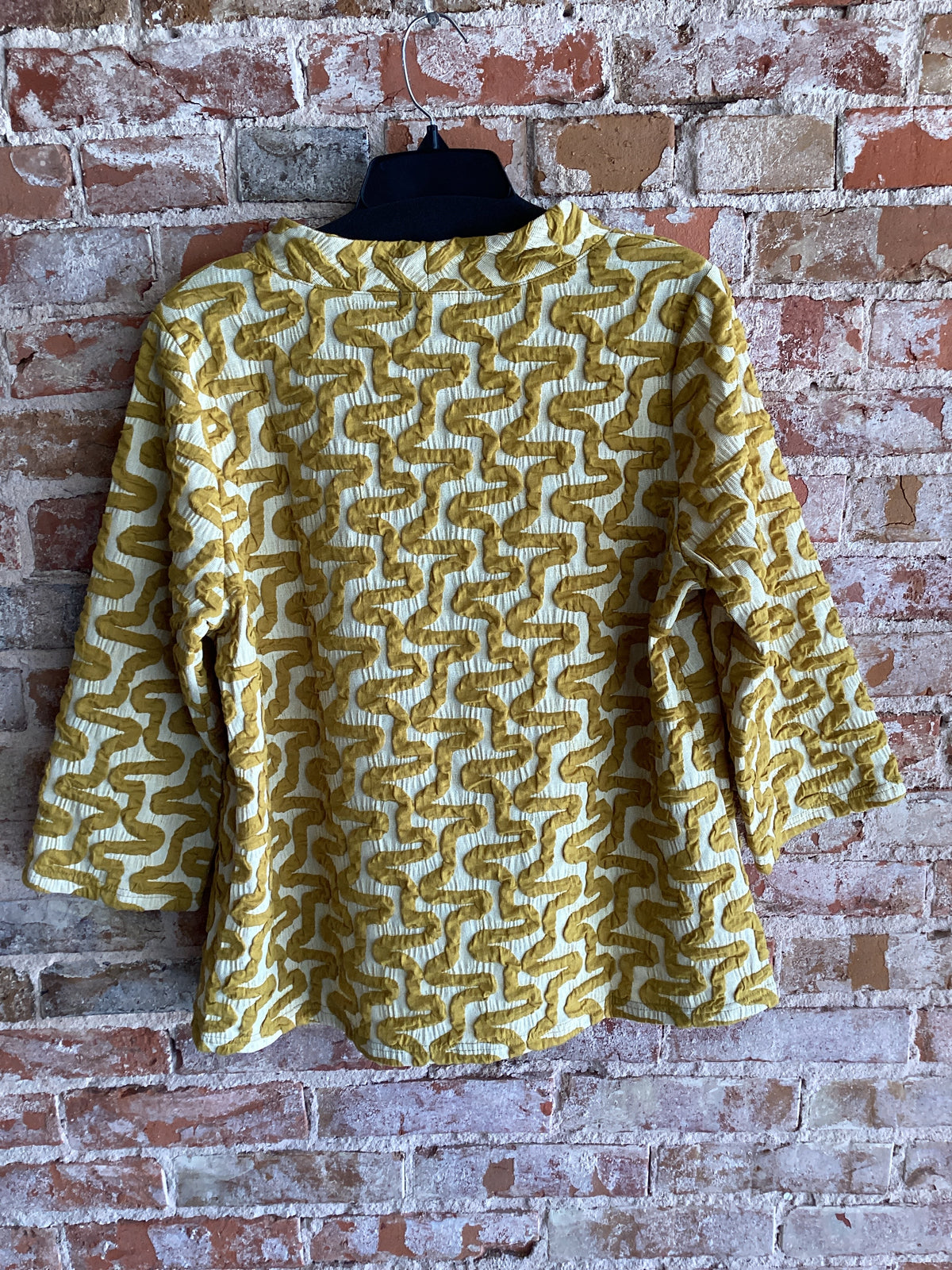 Shana Textured Mock Neck Top
