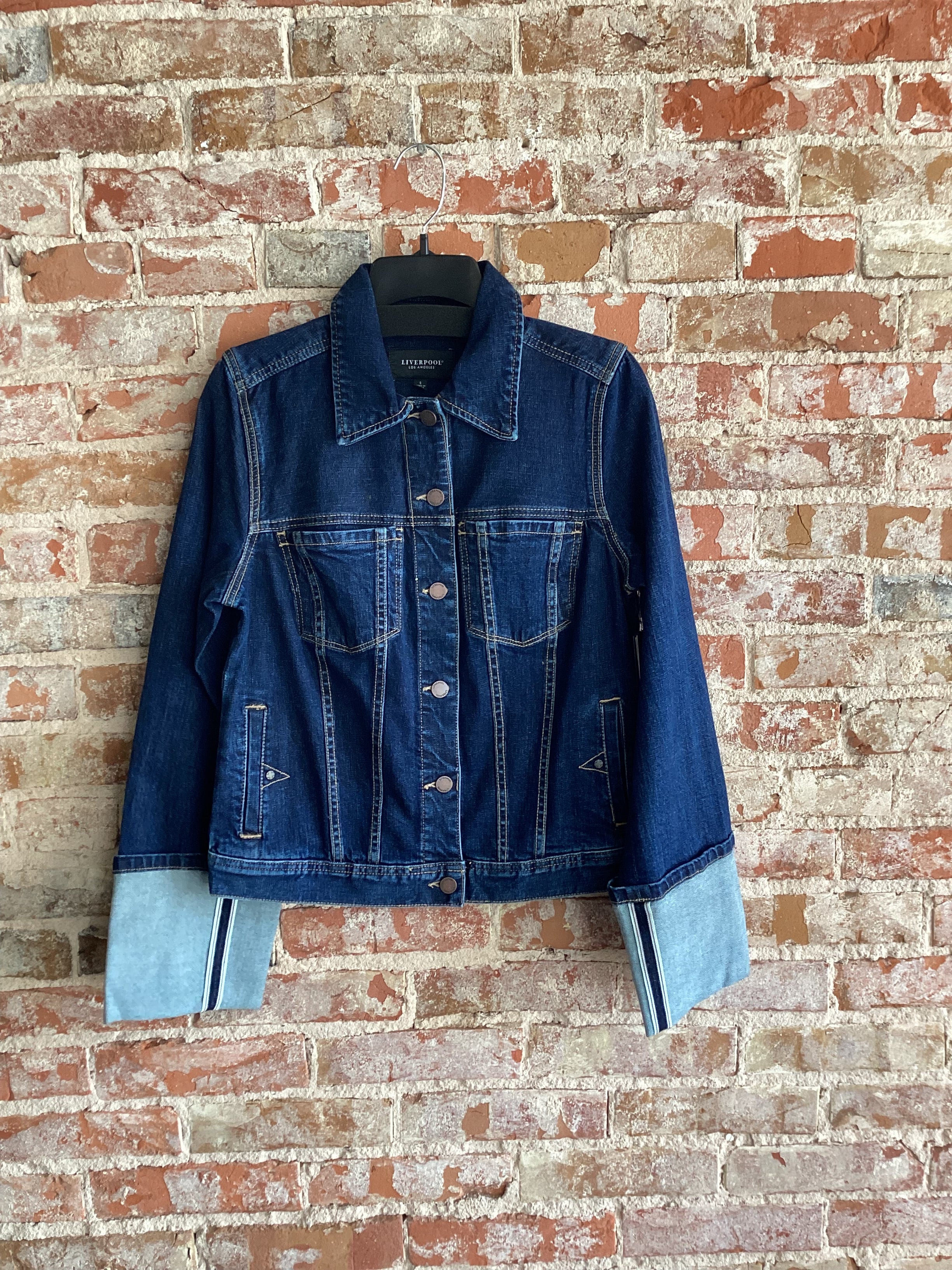 Liverpool Tall Cuffed Selvedge