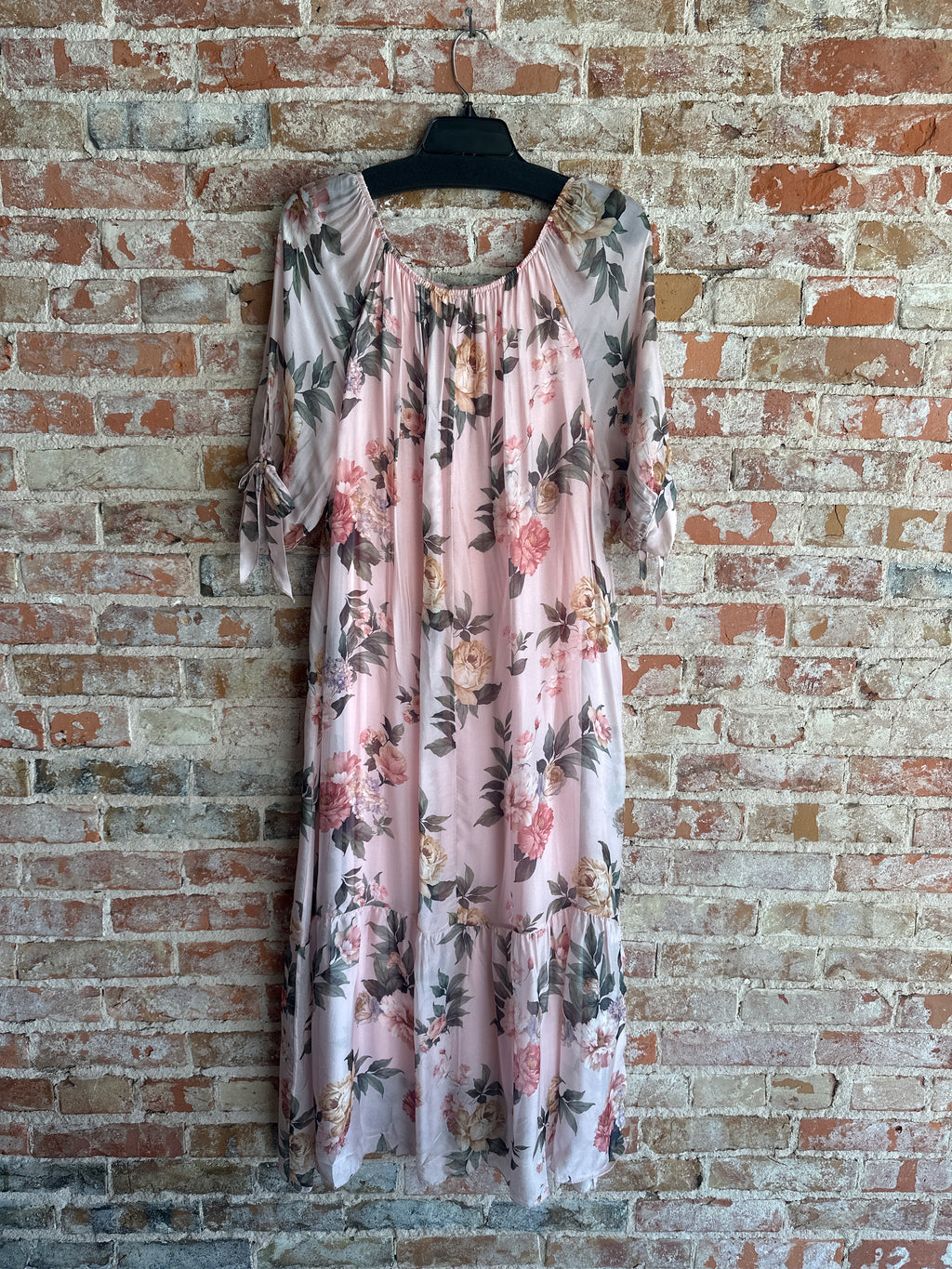 Tempo Paris Pink Silk Dress