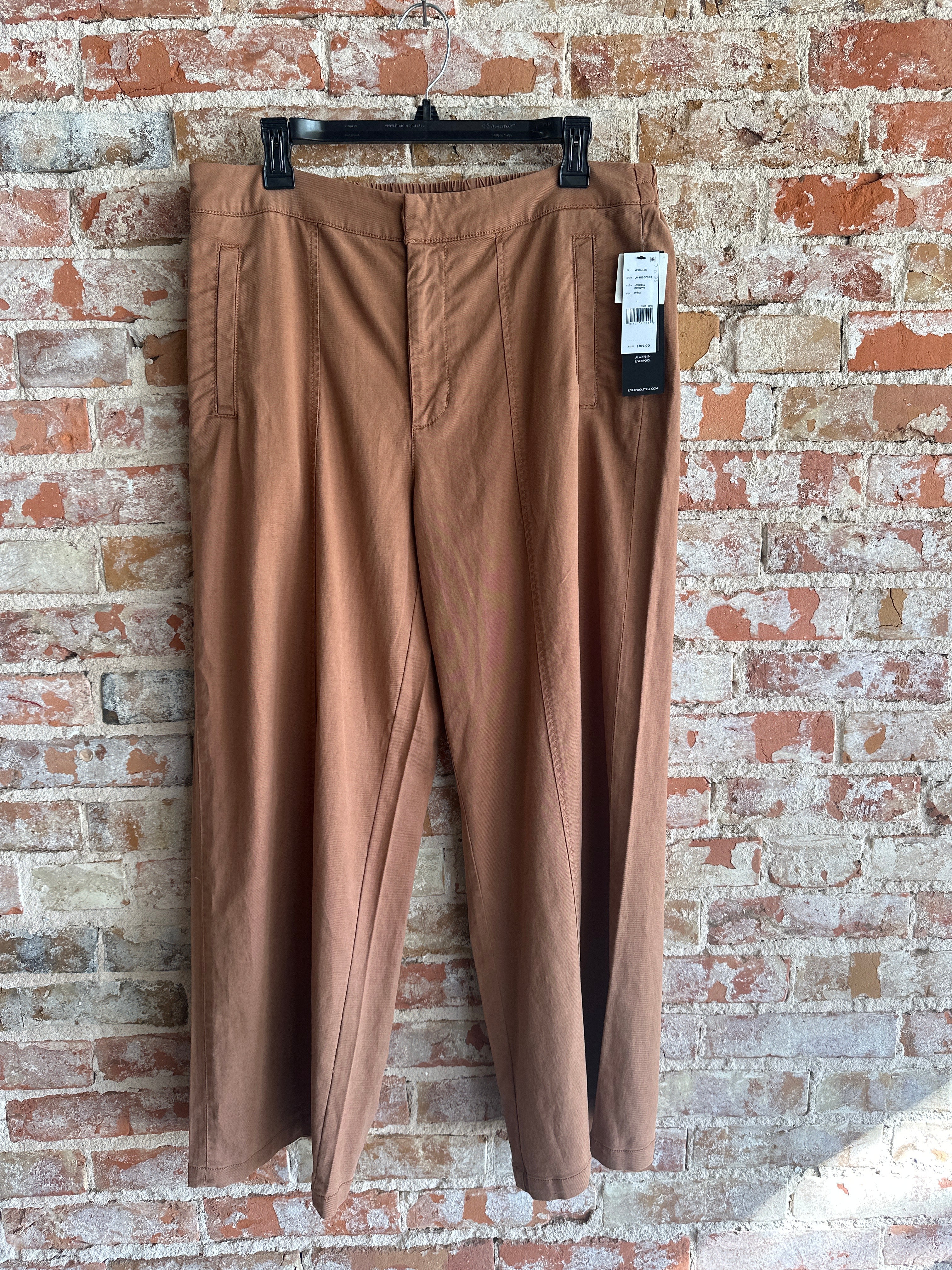 Liverpool Wide Leg Mocha Brown
