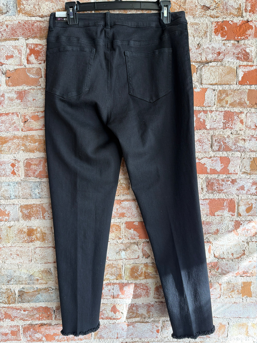 Slim-Sation Button Ankle Jean