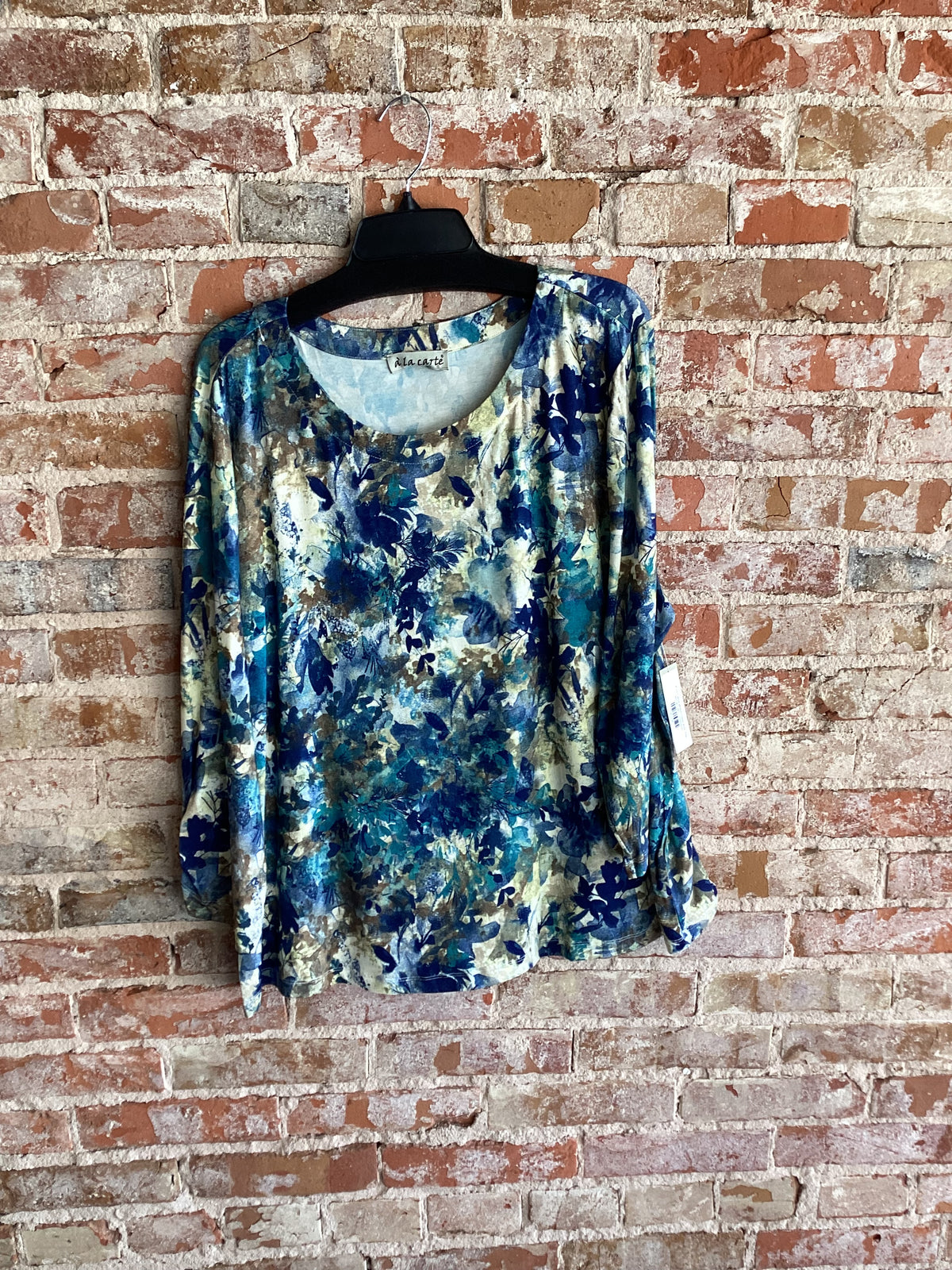 A La Carte Watercolor Knit Top