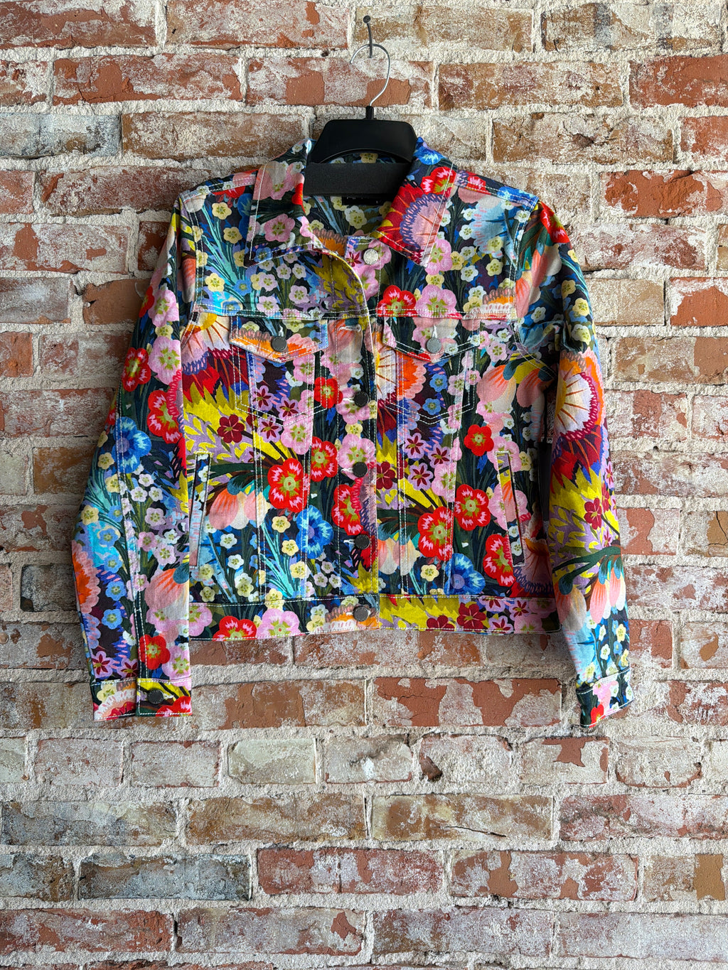 APNY Printed Denim Jacket