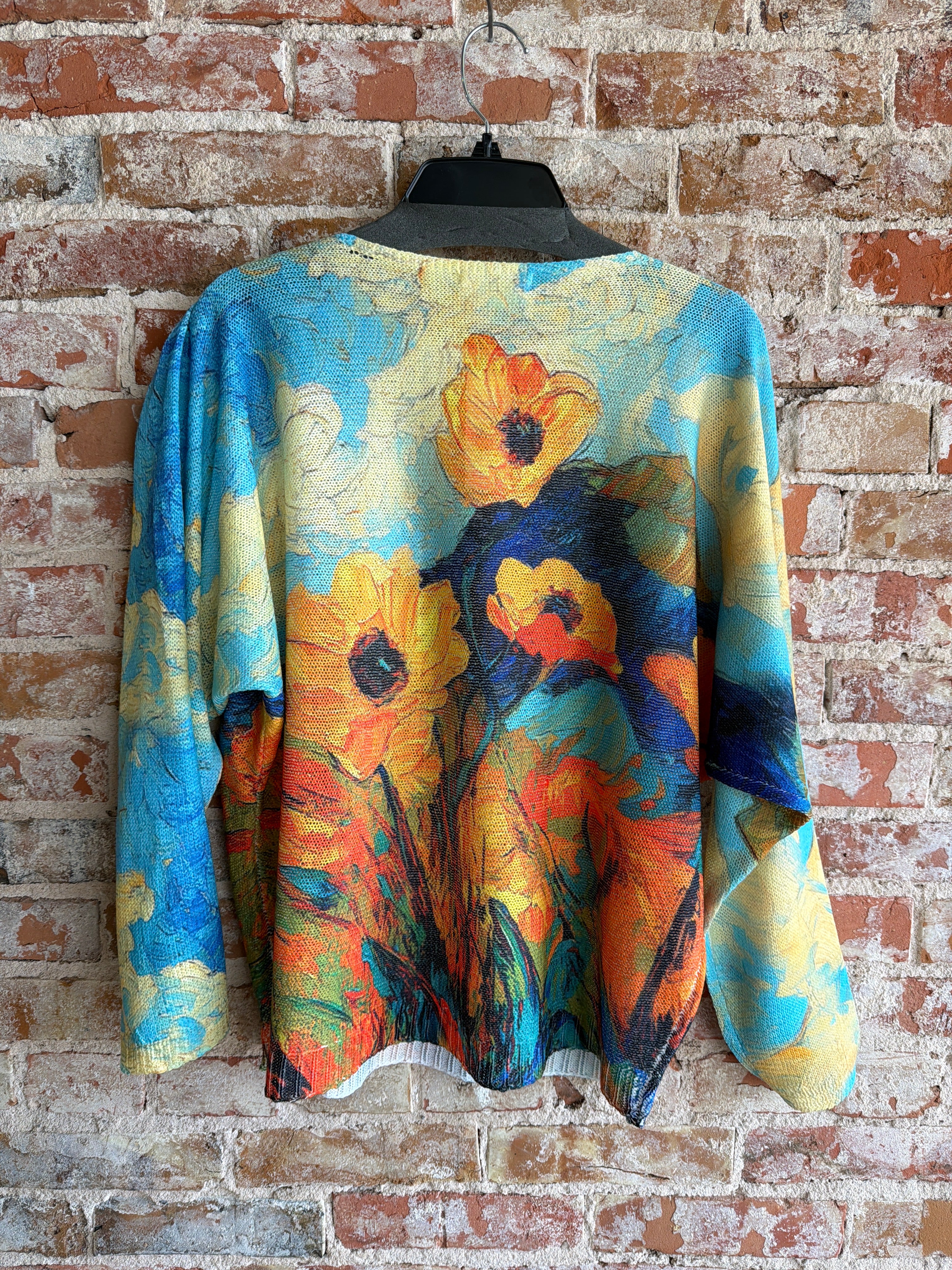 Ethyl Long sleeve Floral printed top