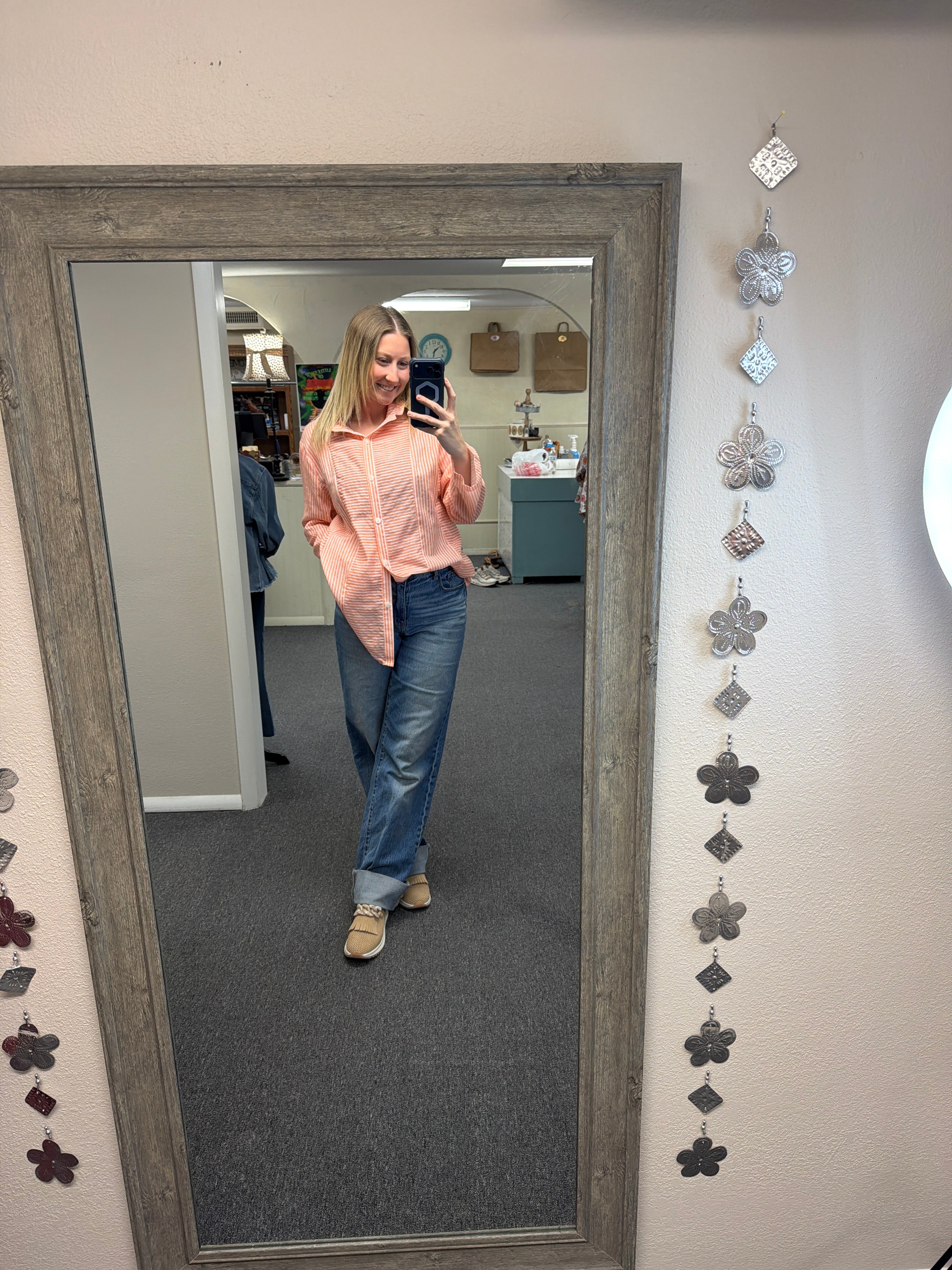 Trisha Tyler Wire Collar Blouse