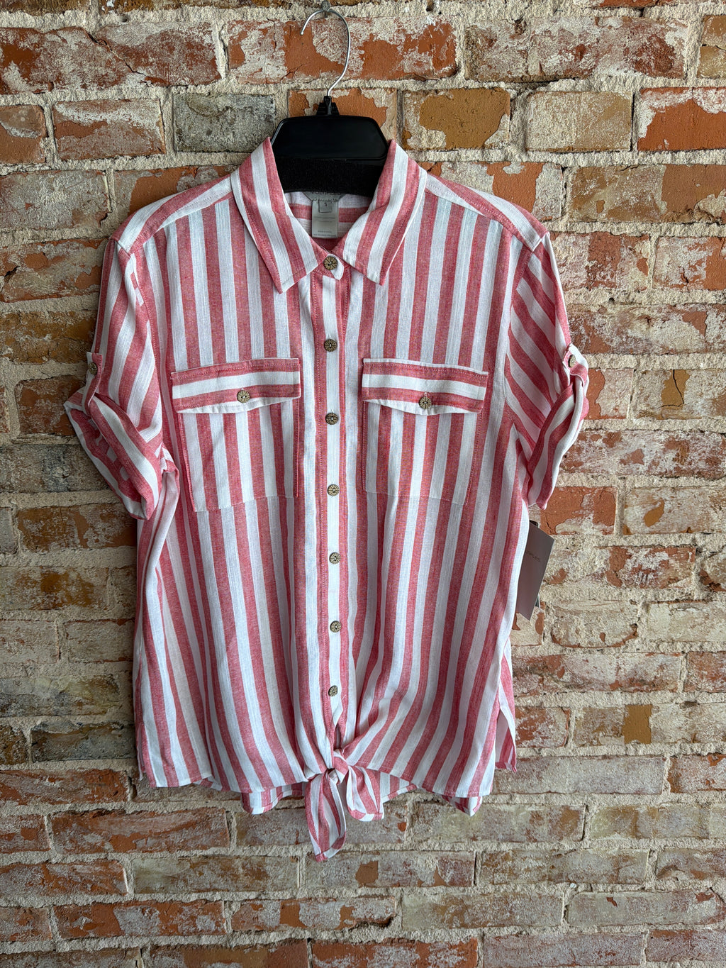 Multiples Tie Waist Top